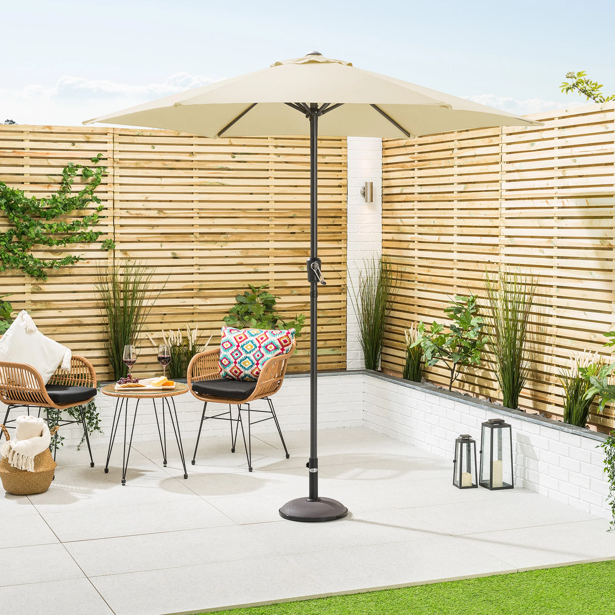 Parasol with Crank – 2.4m - Image 10