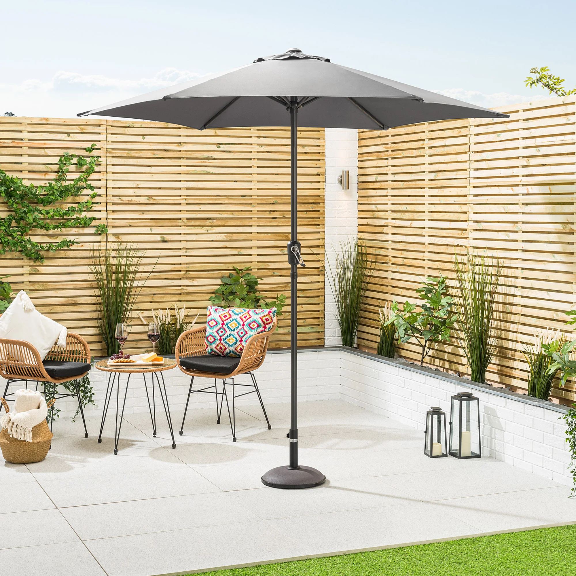 Parasol with Crank – 2.4m - Image 13