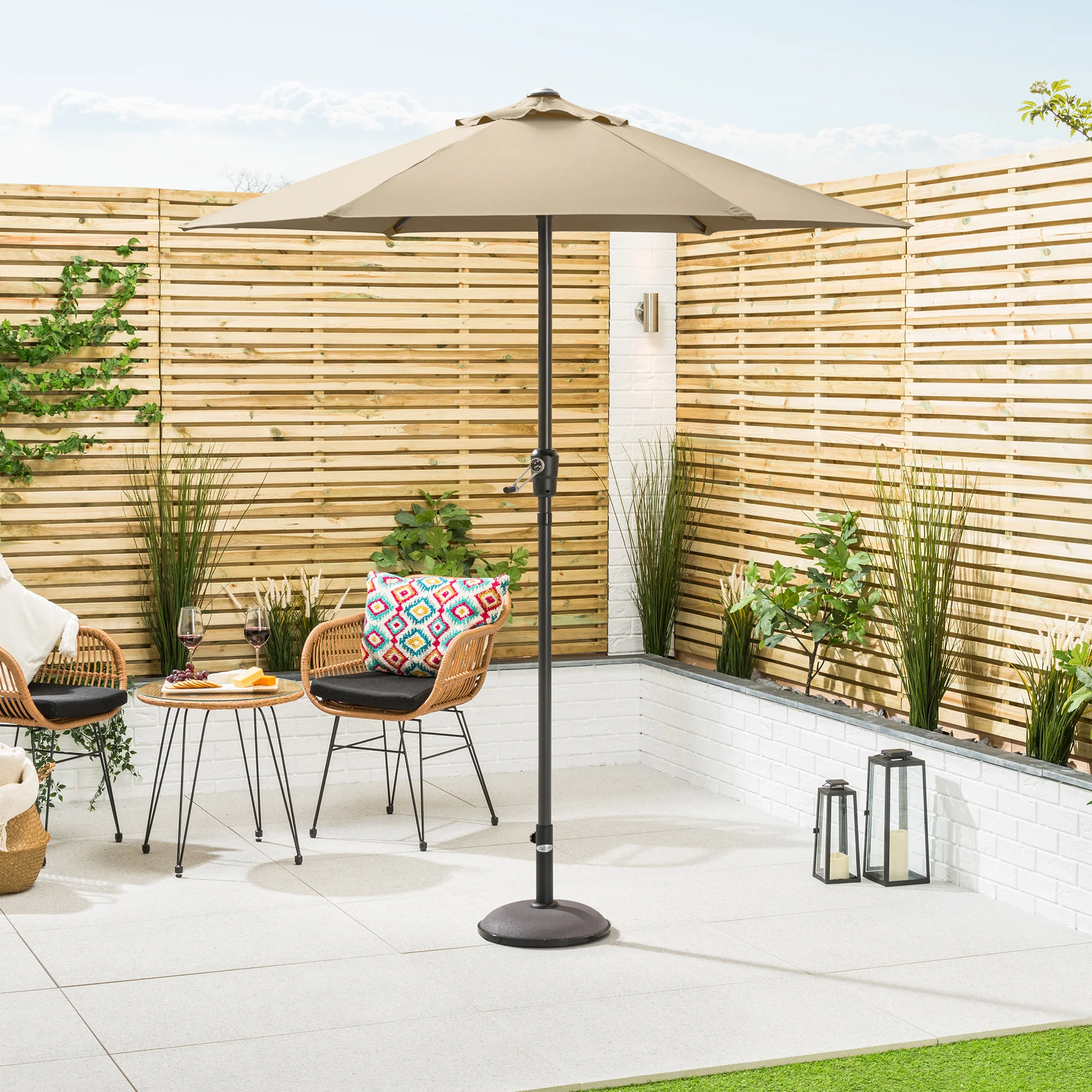 Parasol with Crank – 2m