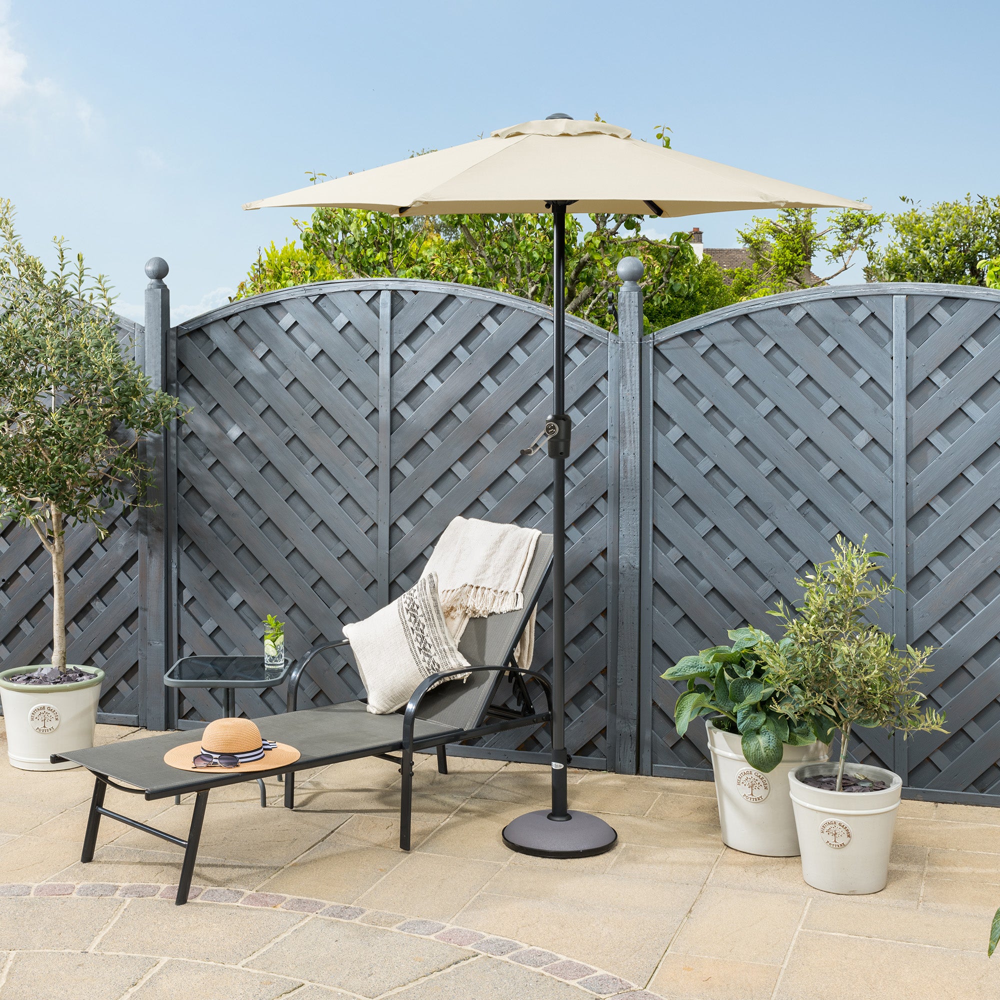 Parasol with Crank – 2m - Image 12