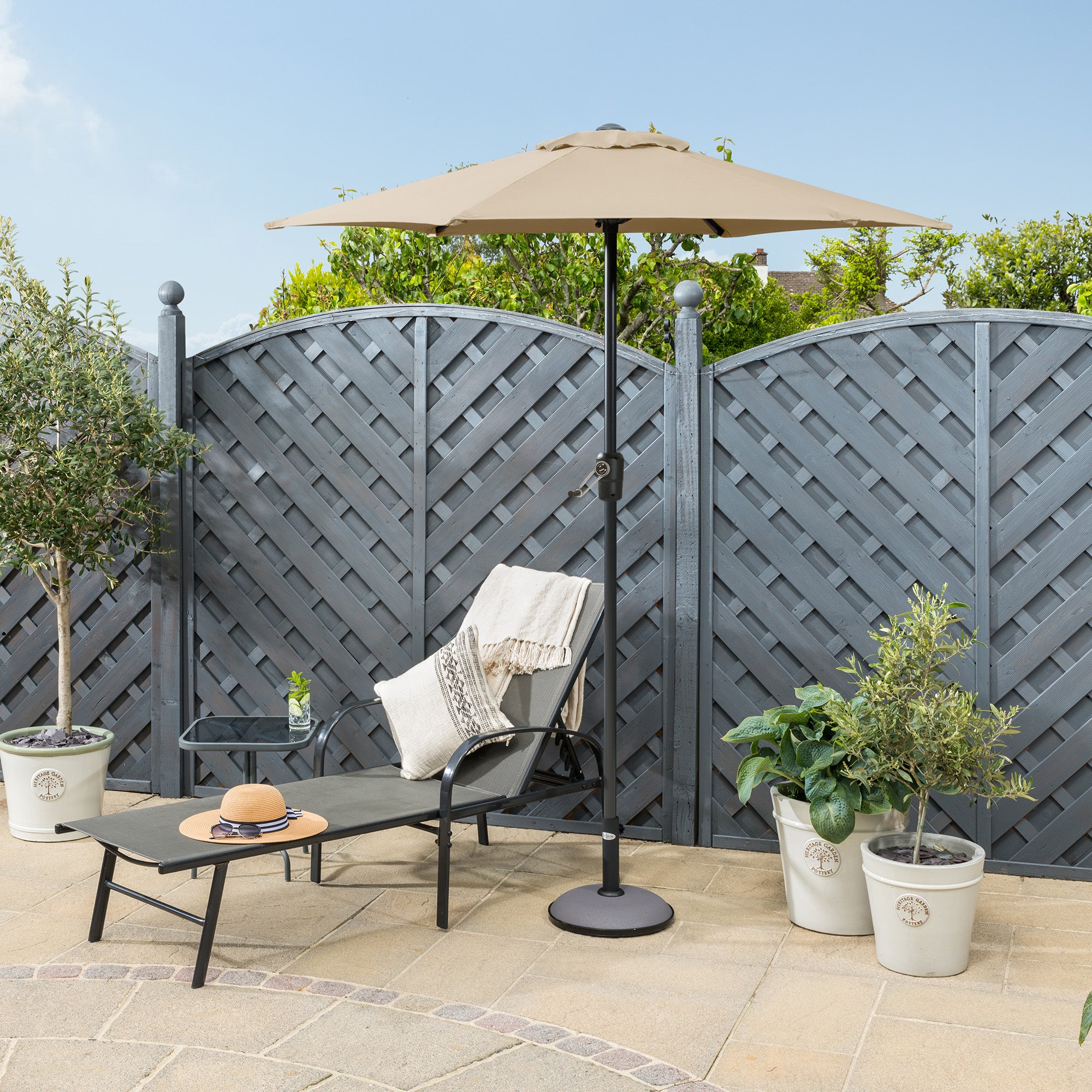 Parasol with Crank – 2m - Image 3