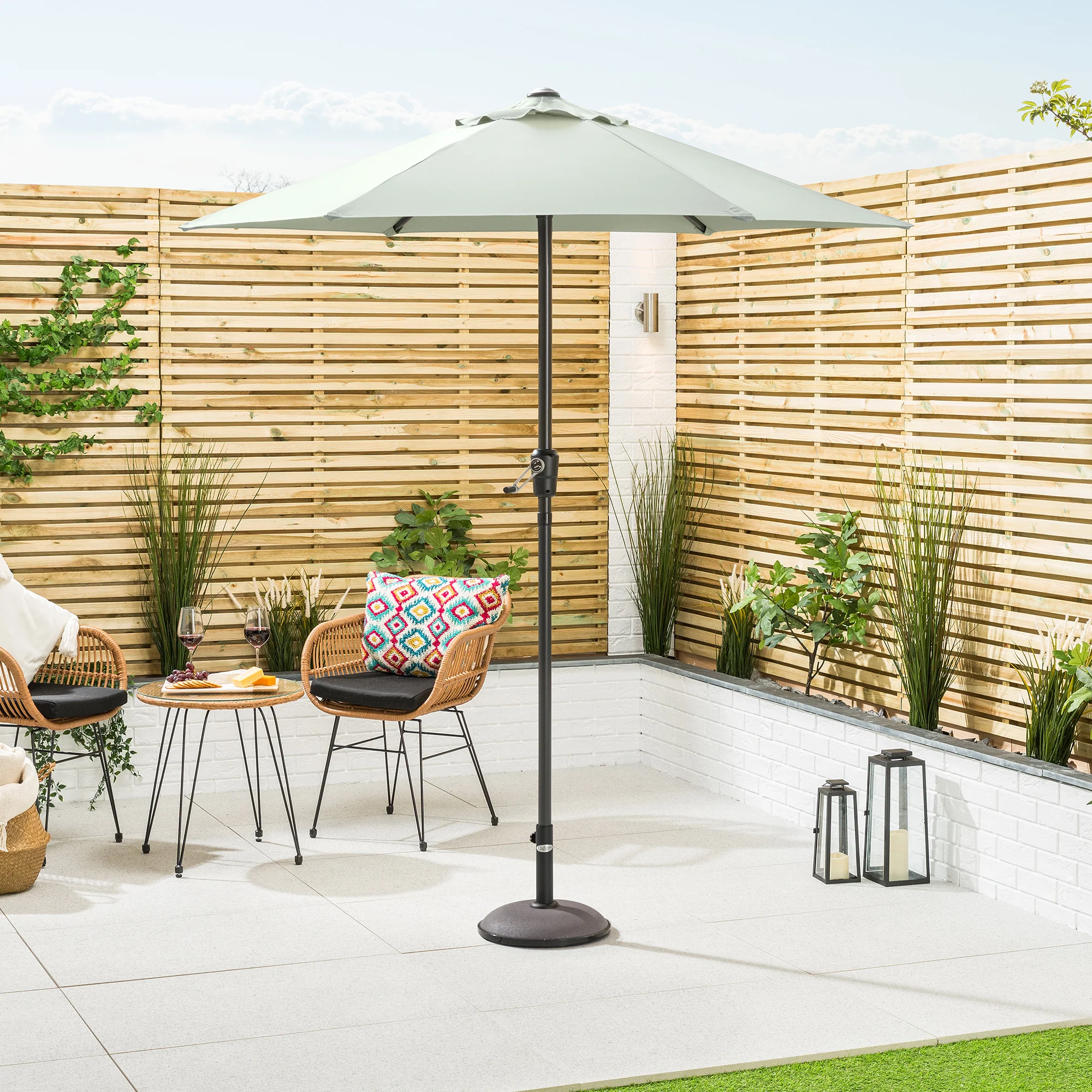 Parasol with Crank – 2m - Image 4