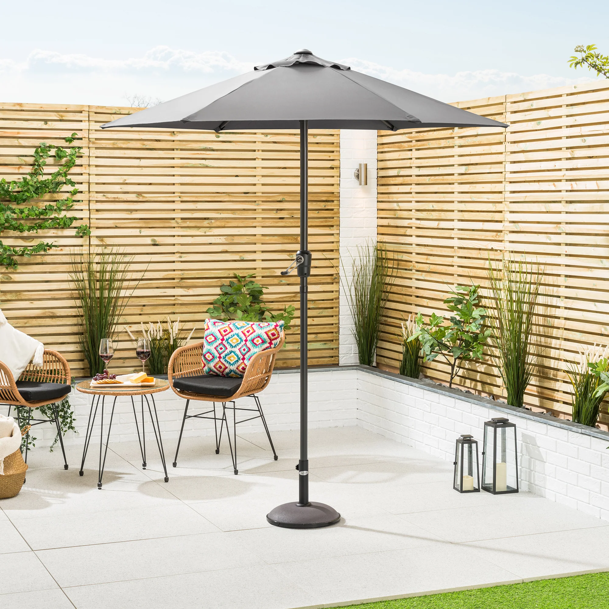 Parasol with Crank – 2m - Image 7