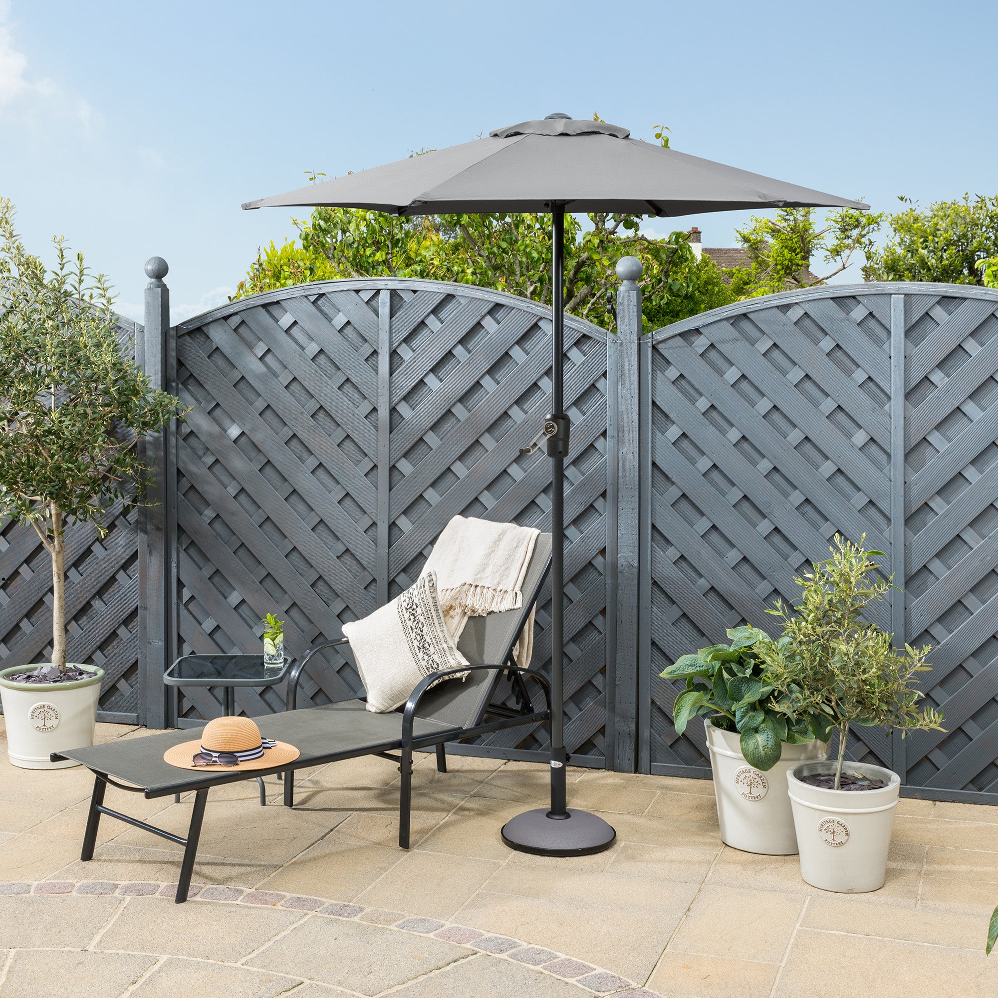 Parasol with Crank – 2m - Image 9