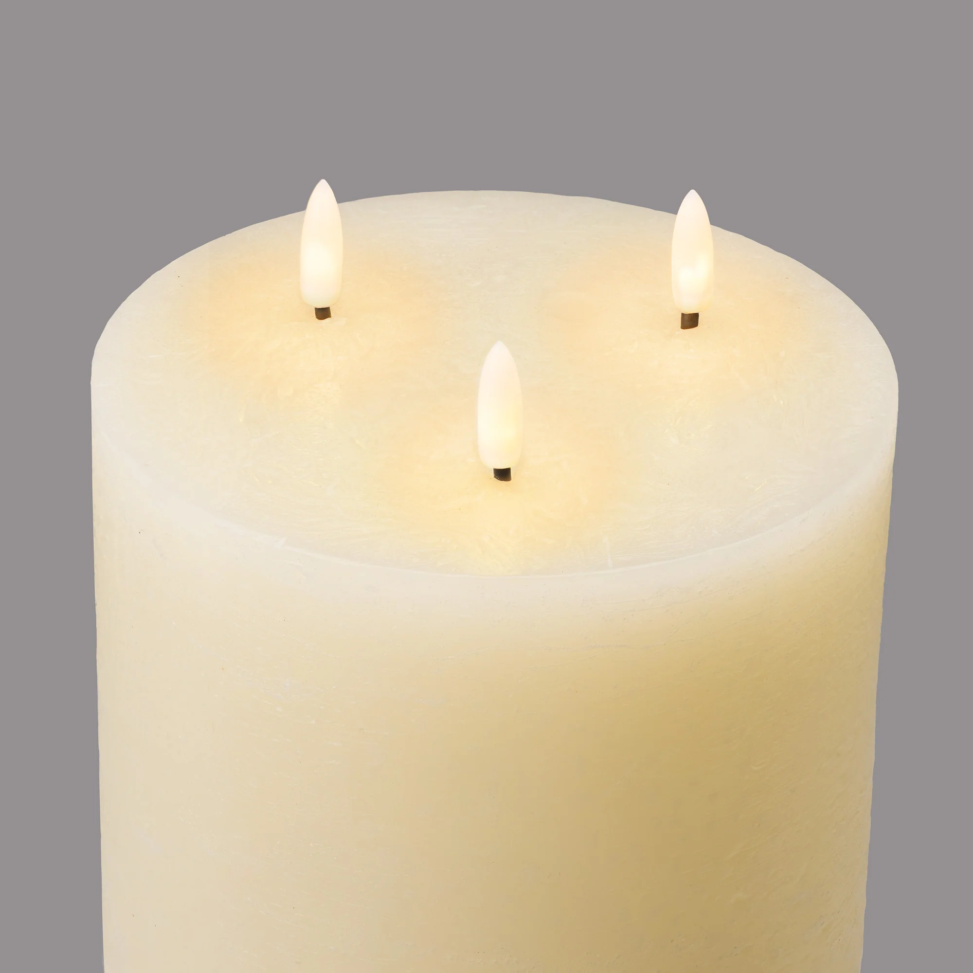3 Wick Flameless LED Candle with Remote - Image 3