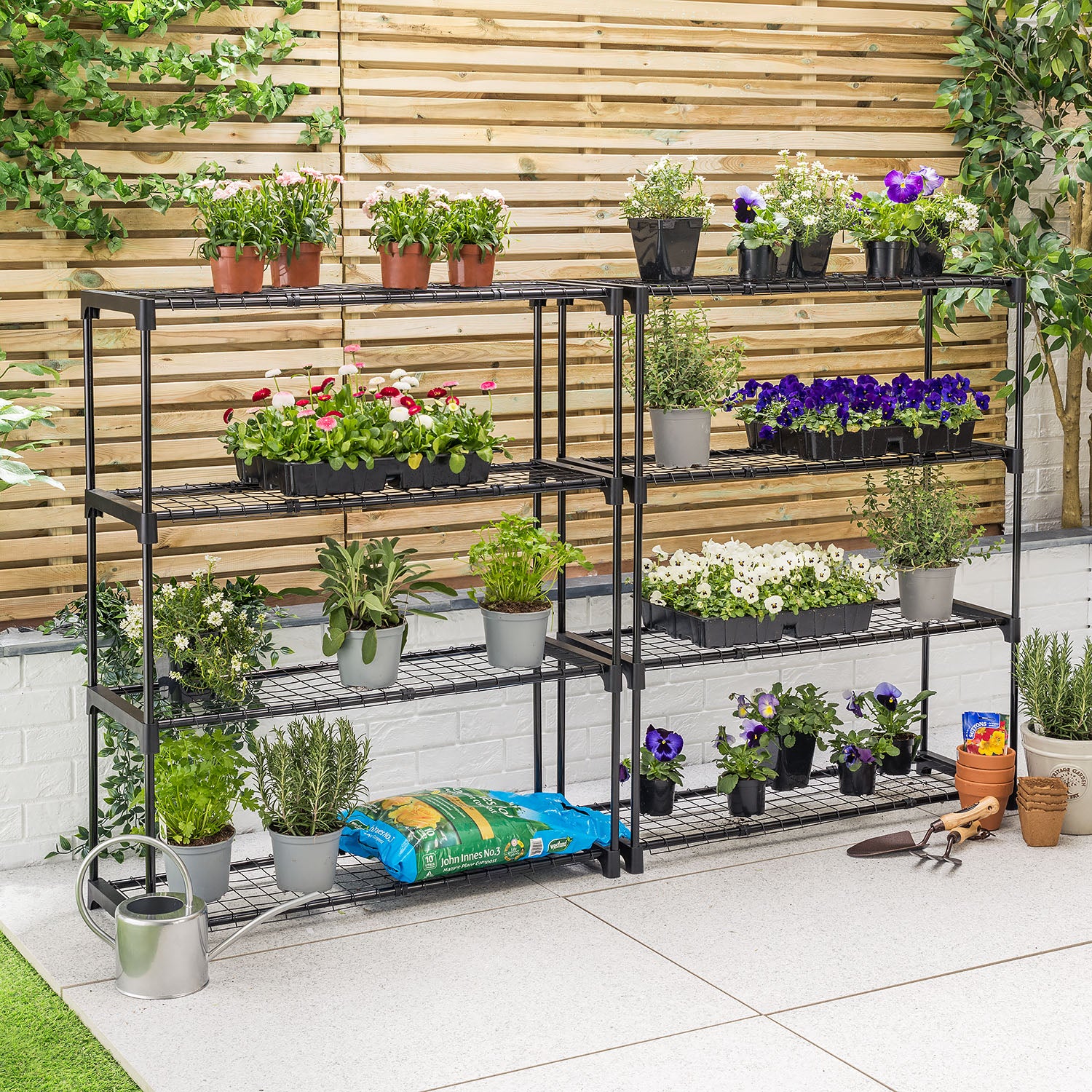 4 Tier Greenhouse Staging - Image 3