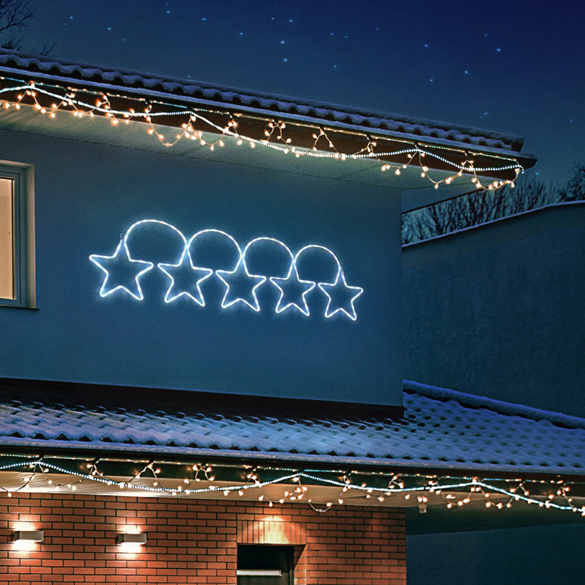 5 Star LED Rope Light Decoration - Image 4