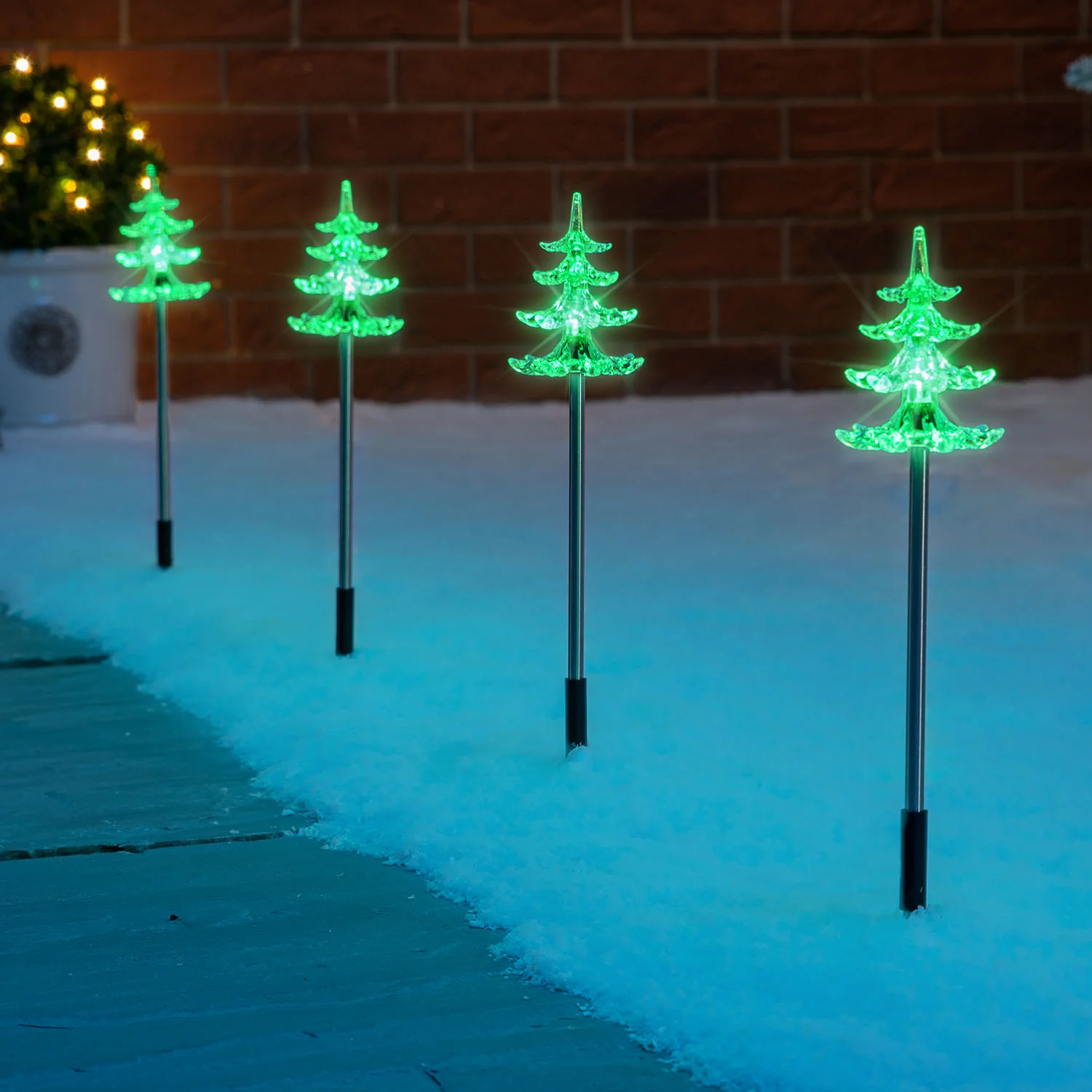 Acrylic Christmas Tree Path Lights - Image 5