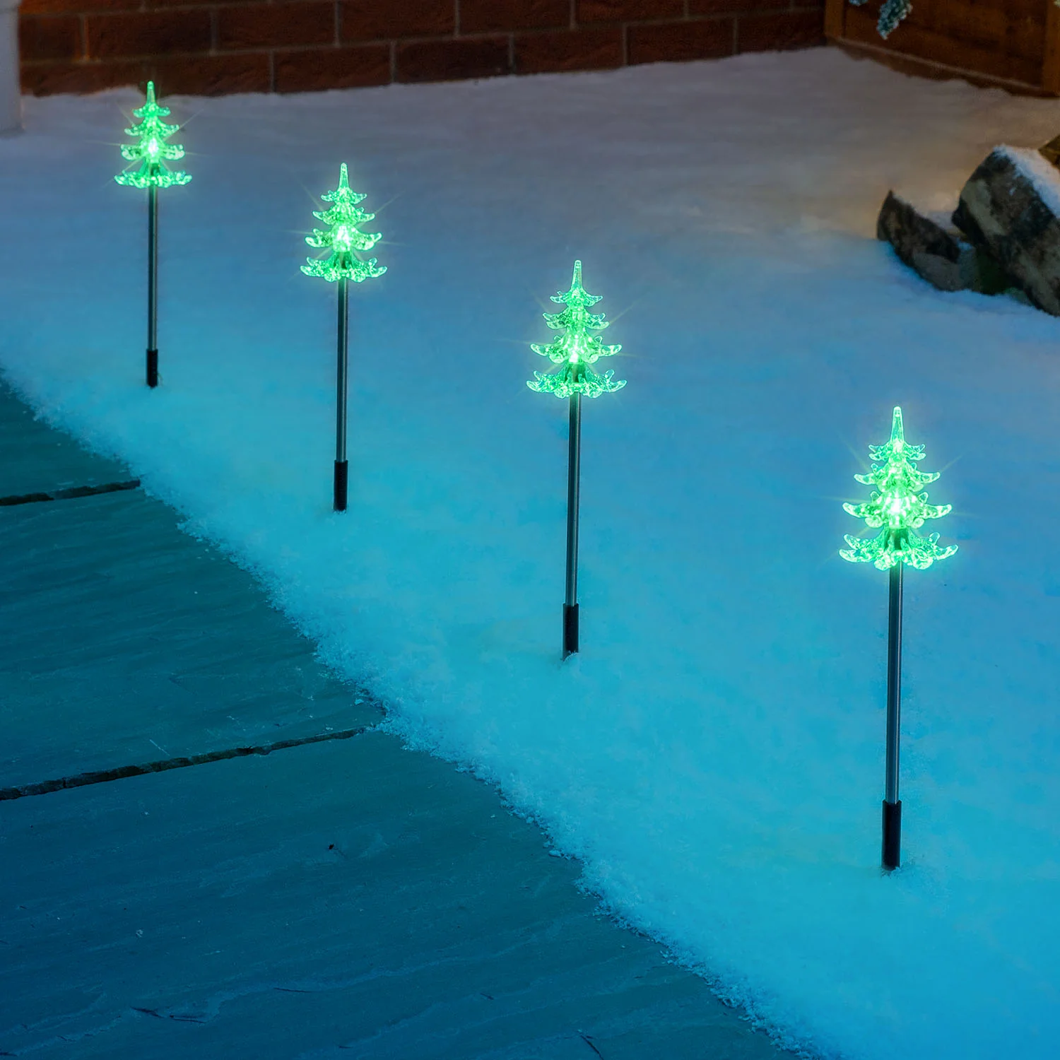 Acrylic Christmas Tree Path Lights - Image 6