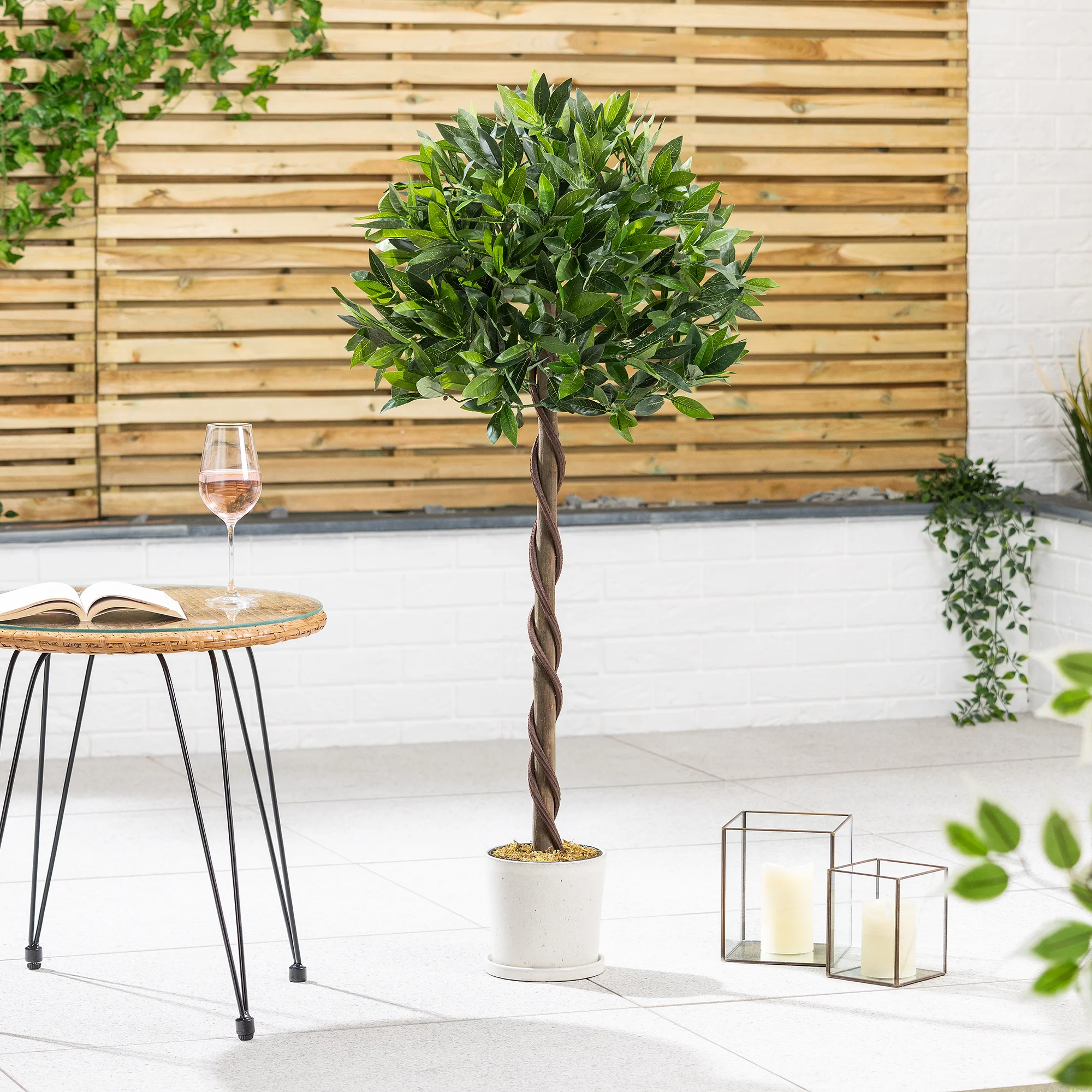 Artificial Bay Tree – 3ft & 4ft - Image 4