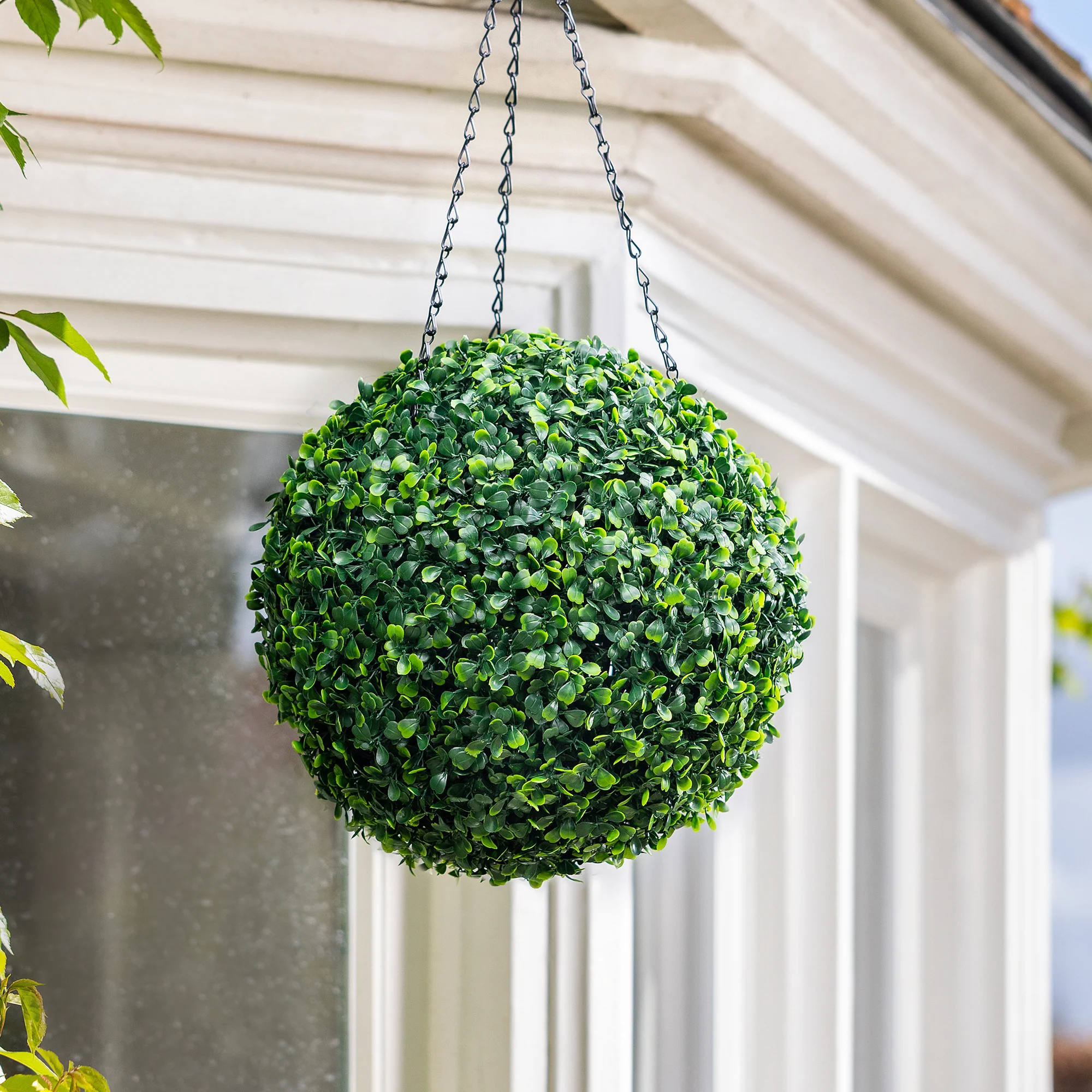 Artificial Boxwood Topiary Balls – 2 Pack - Image 2