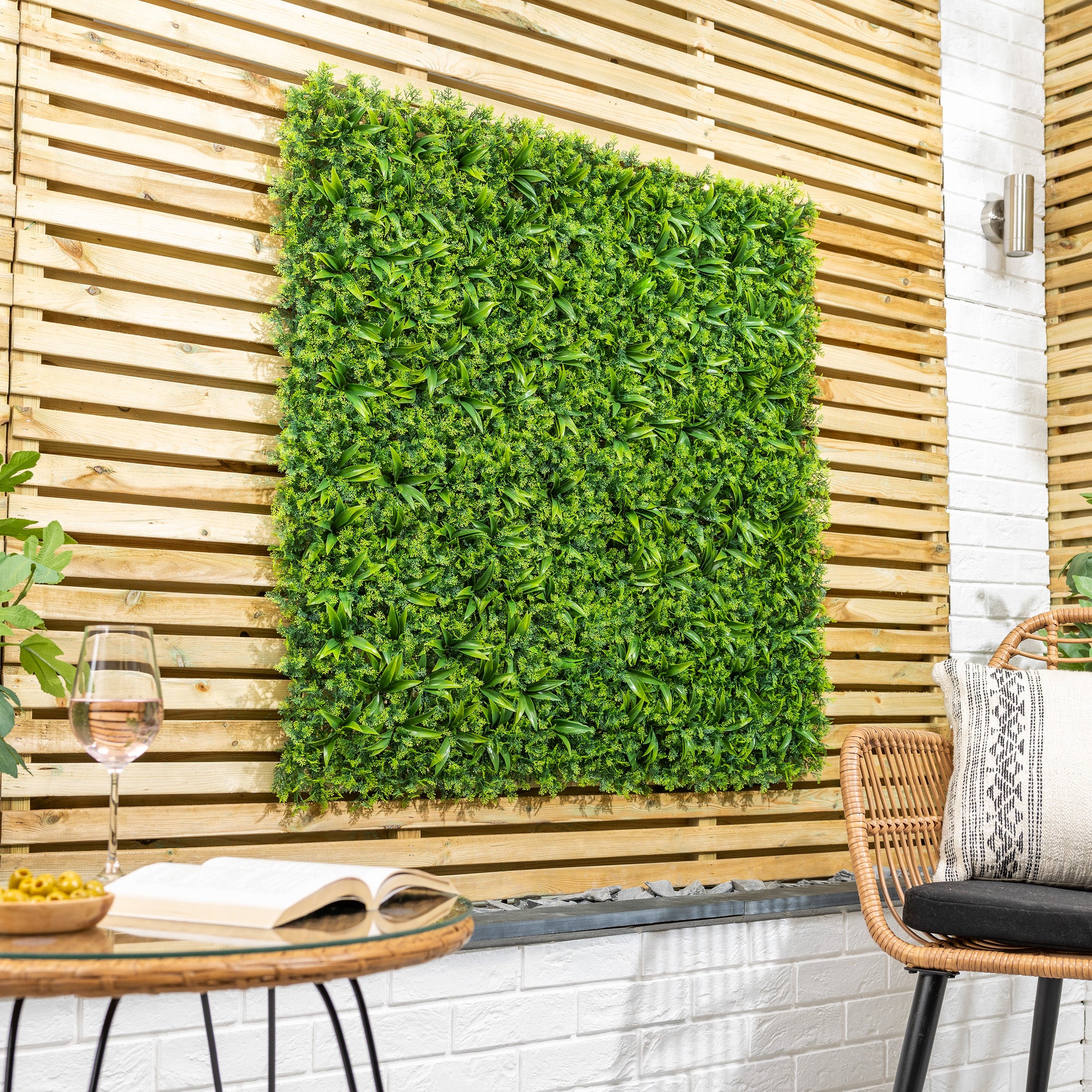 Artificial Foliage Living Wall Panels – 1m x 1m - Image 3