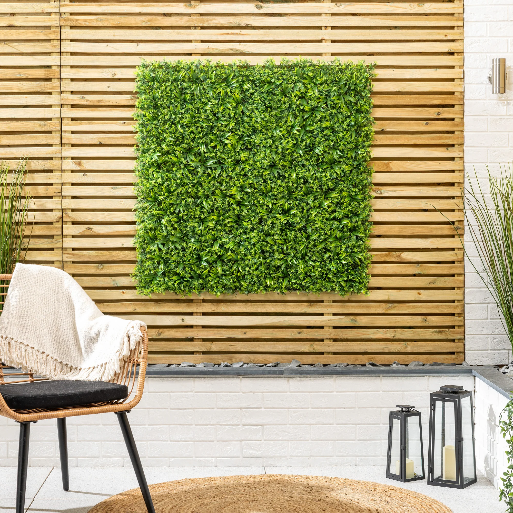 Artificial Foliage Living Wall Panels – 1m x 1m - Image 4