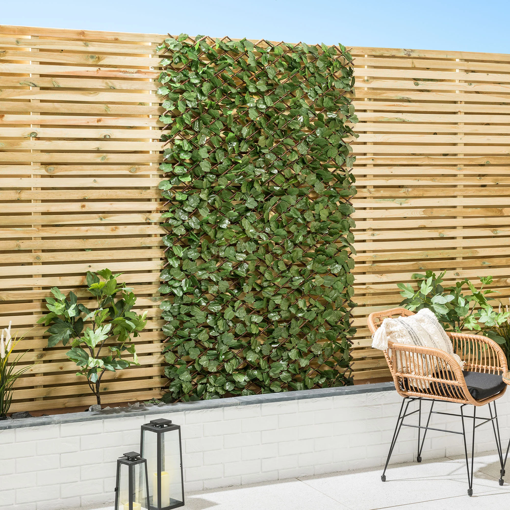 Artificial Ivy Trellis – 2m x 1m - Image 4