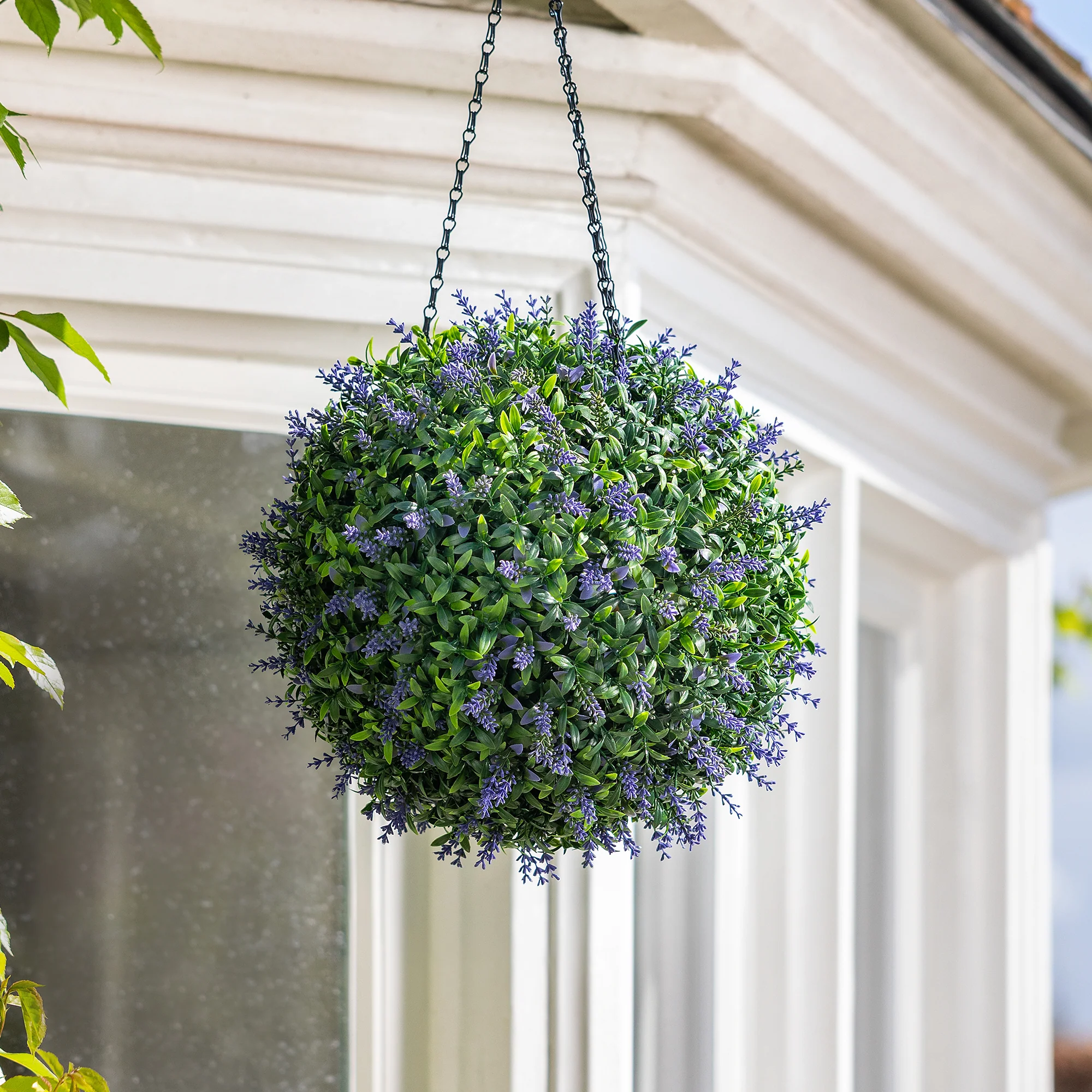 Artificial Lavender Topiary Balls – 2 Pack - Image 2