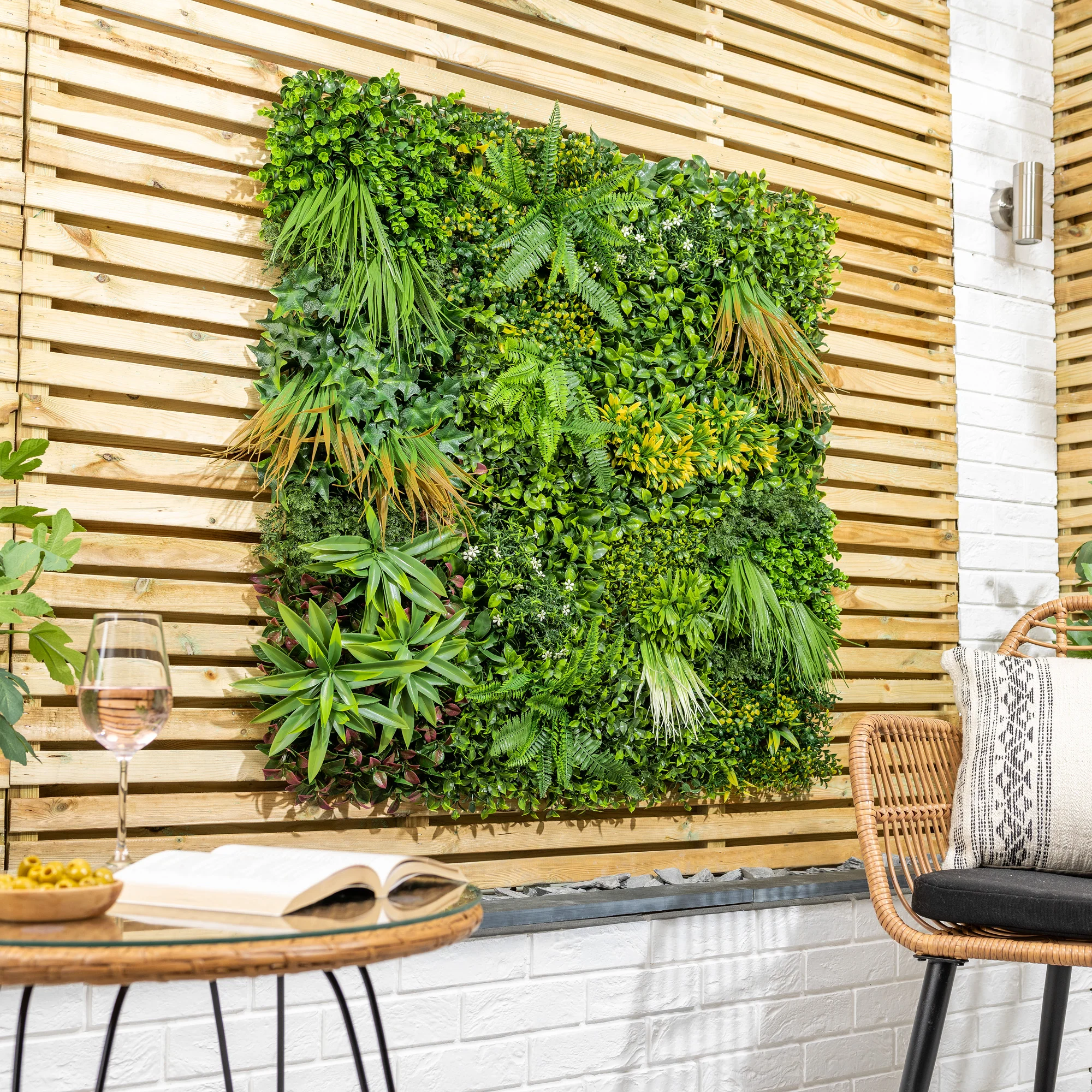 Artificial Oasis Living Wall Panels – 1m x 1m - Image 3