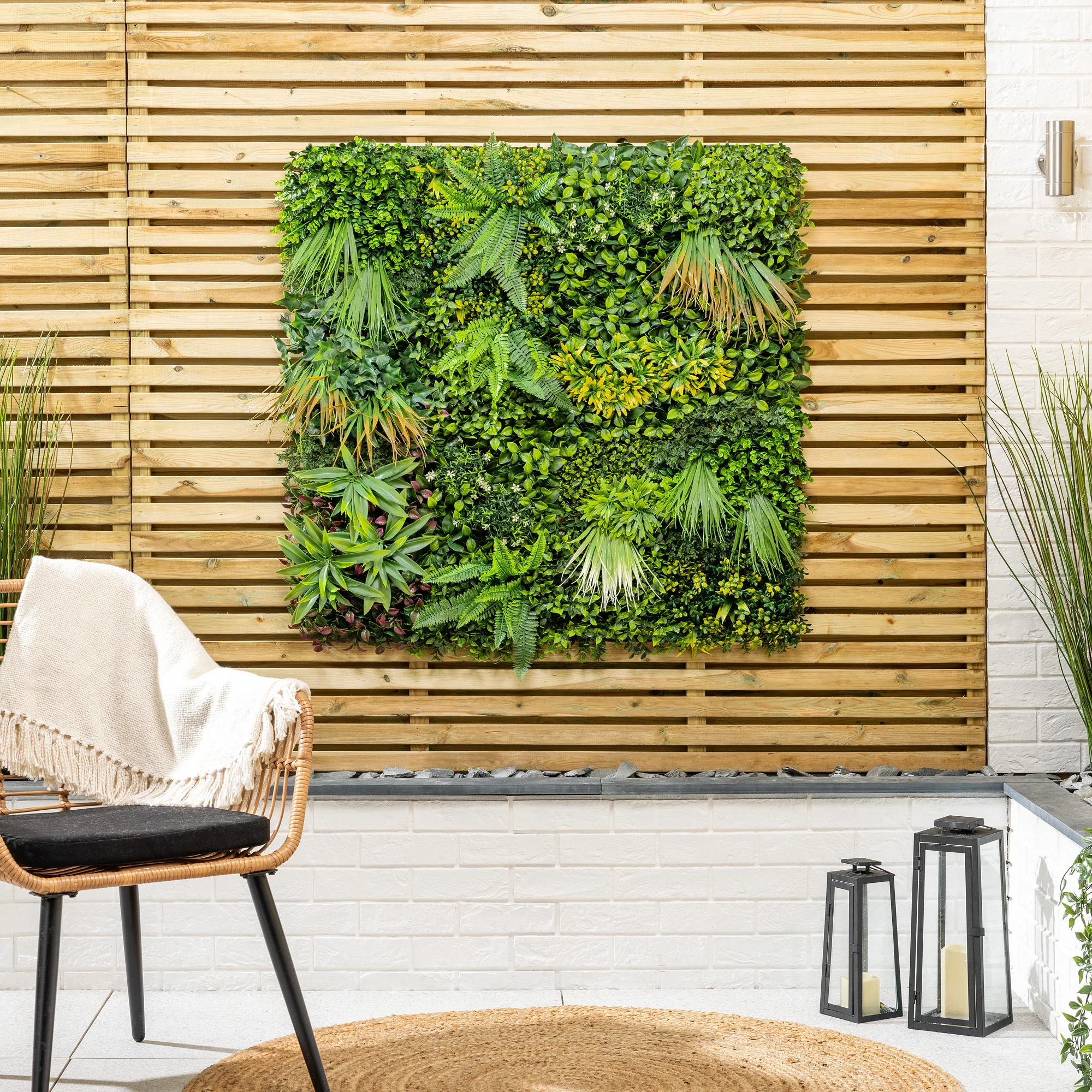 Artificial Oasis Living Wall Panels – 1m x 1m - Image 4