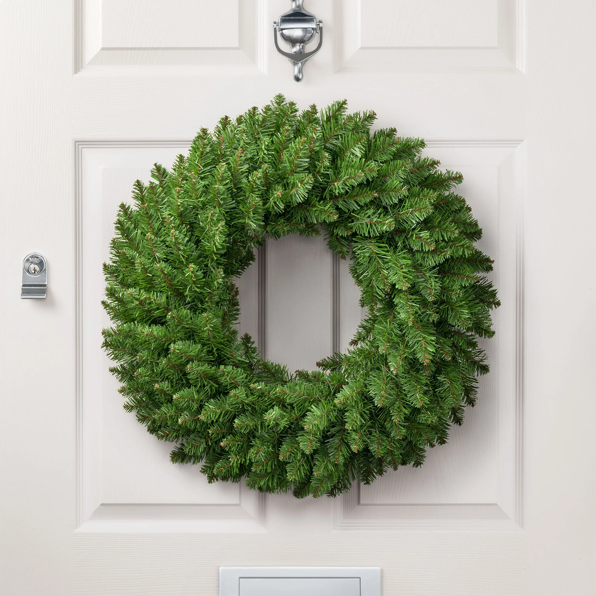 Plain Spruce Christmas Wreath