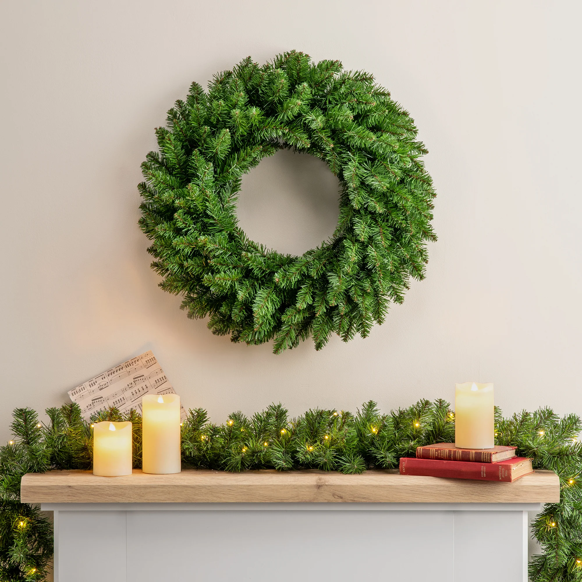 Plain Spruce Christmas Wreath - Image 13