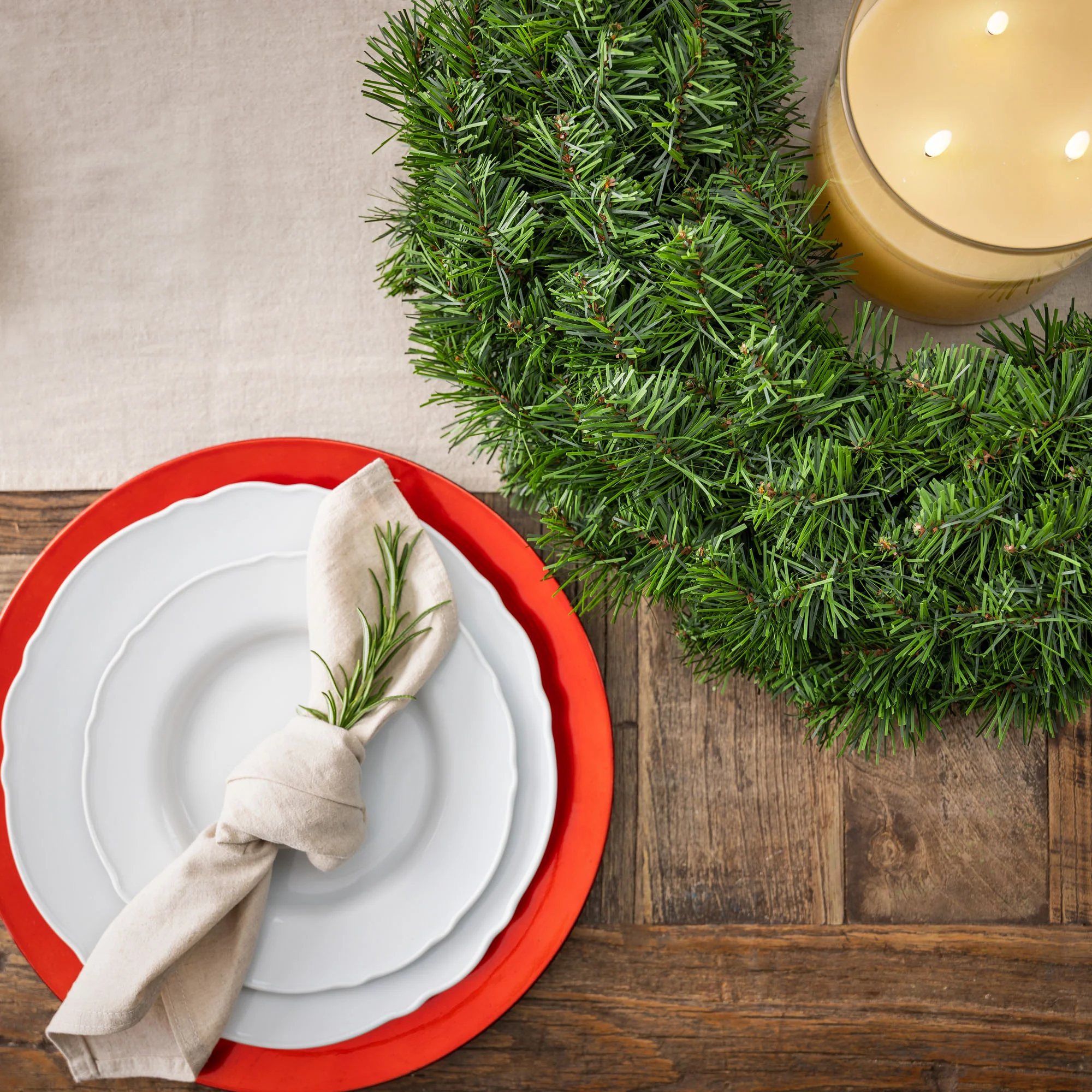 Plain Spruce Christmas Wreath - Image 8