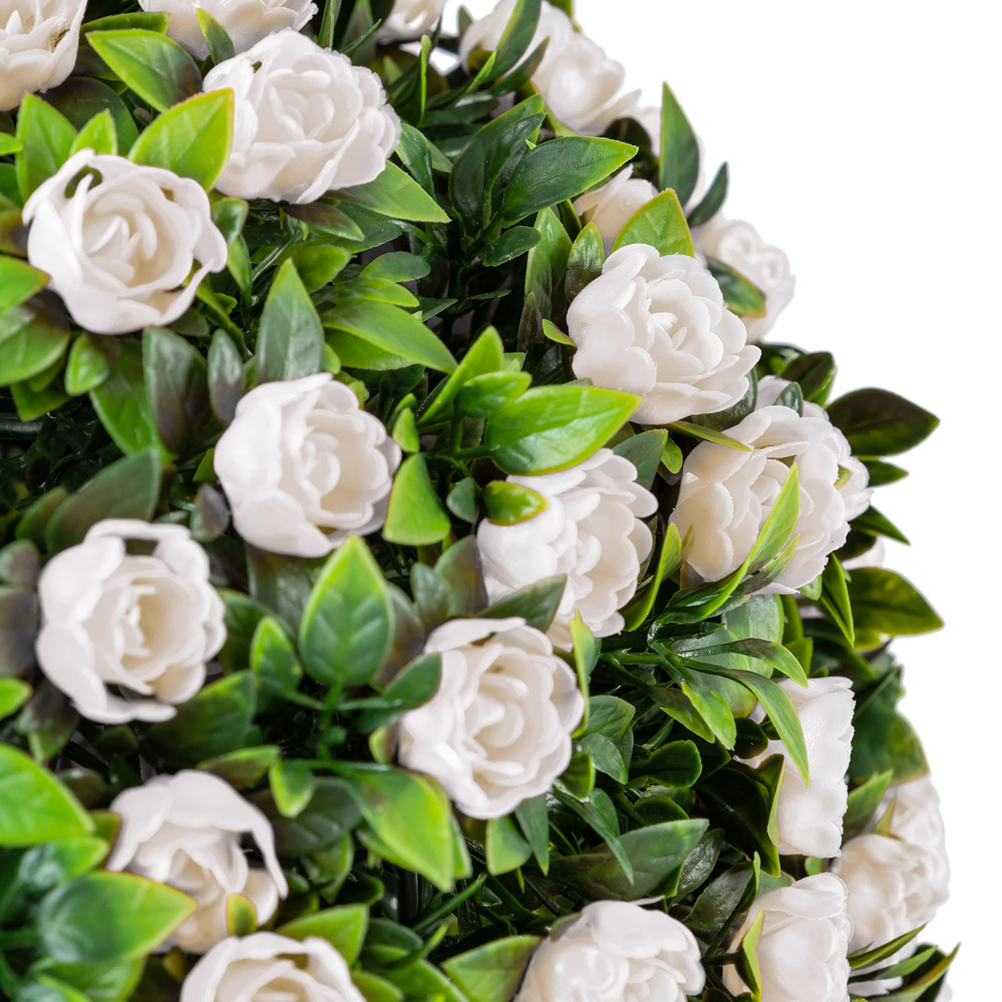 Artificial Rose Topiary Balls – 2 Pack - Image 12