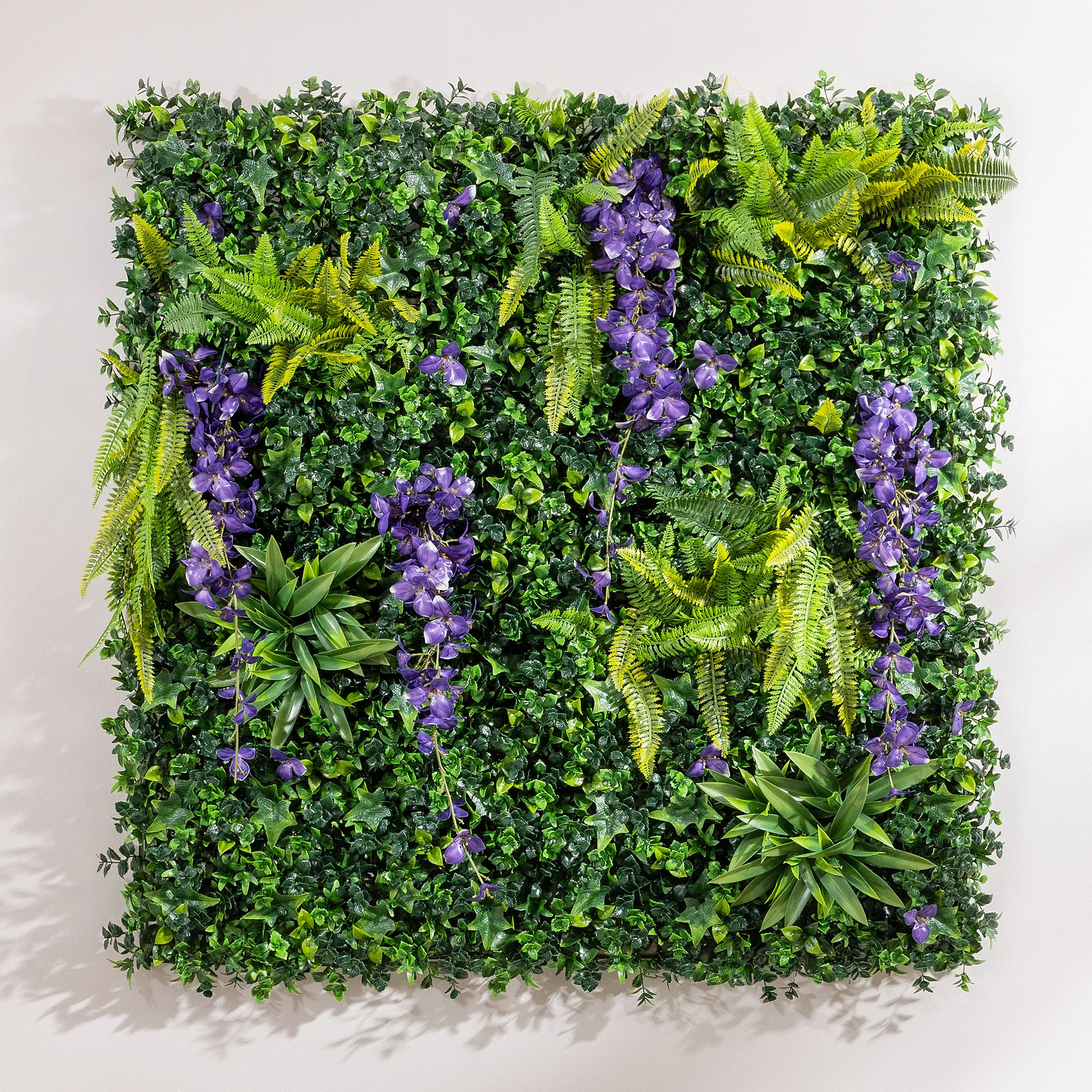 Artificial Wisteria Living Wall Panels – 1m x 1m - Image 5