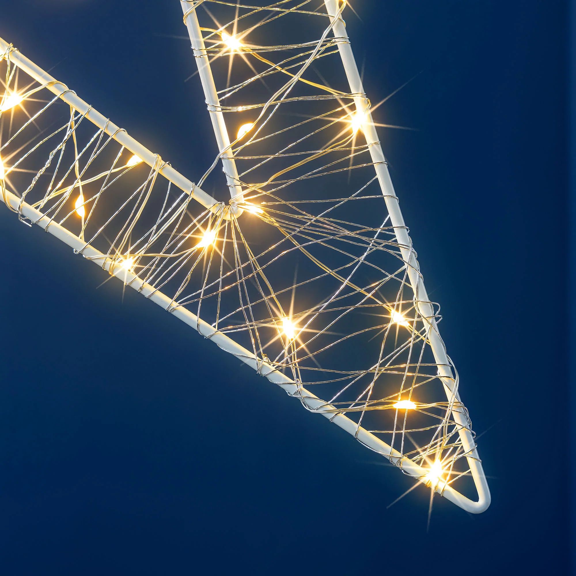 Battery Operated Double Star Light (50cm) - Image 4