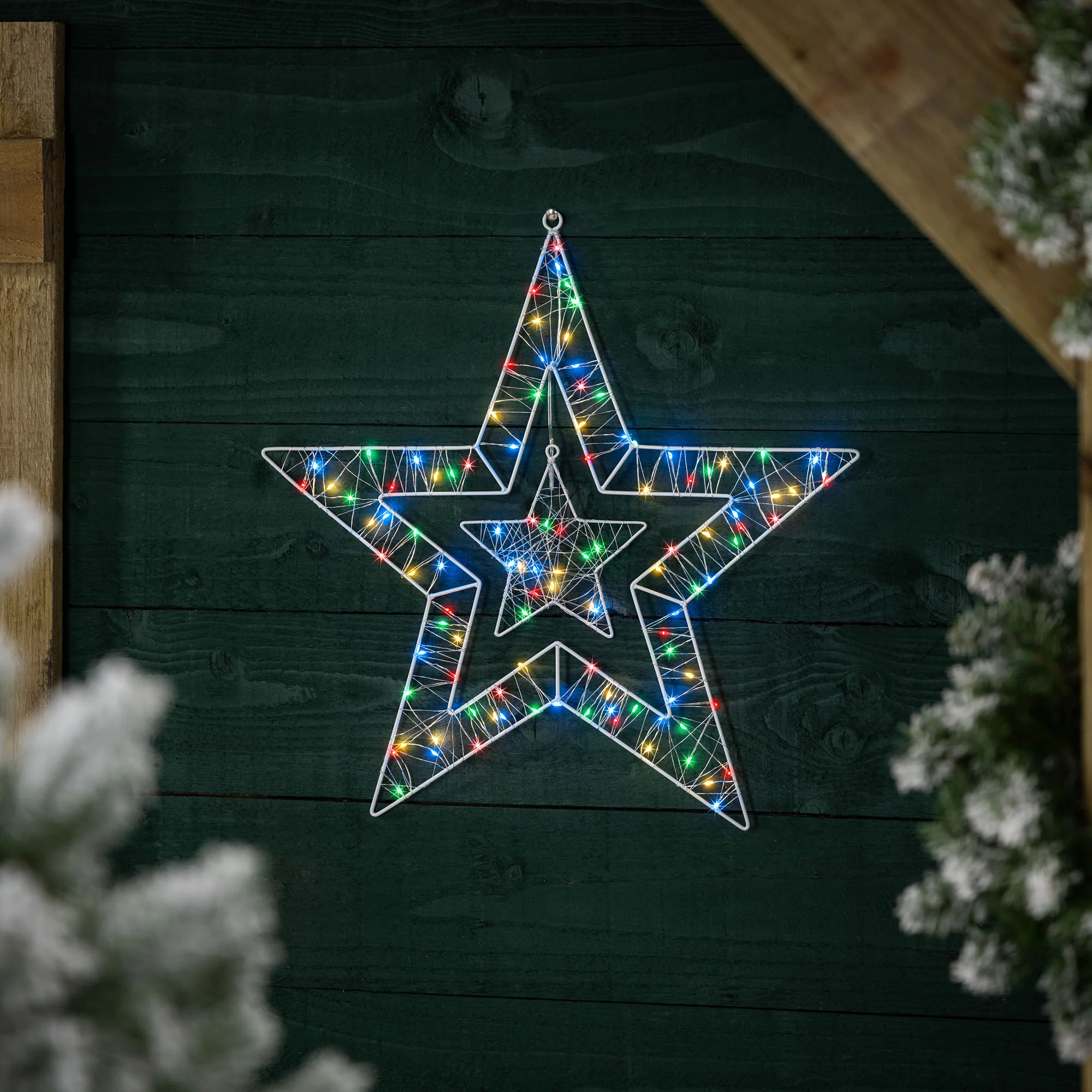Battery Operated Double Star Light (50cm) - Image 7