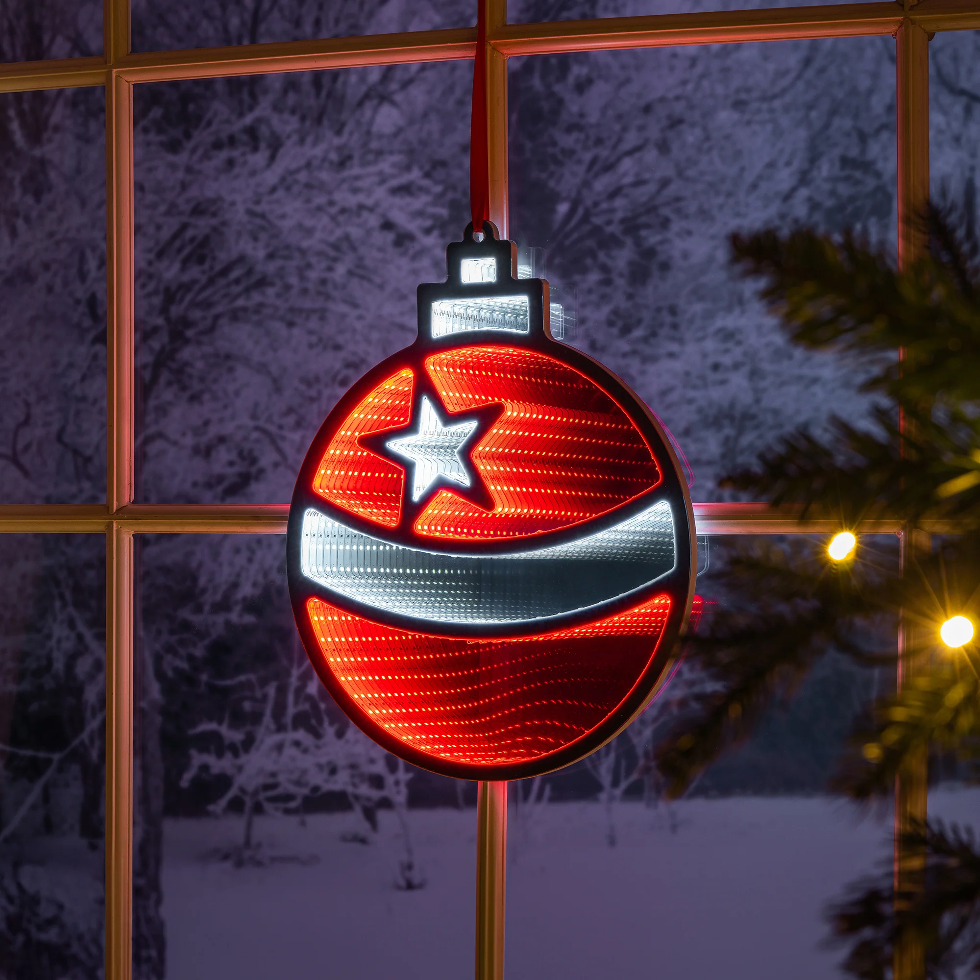 Christmas Bauble Infinity Light - Image 4