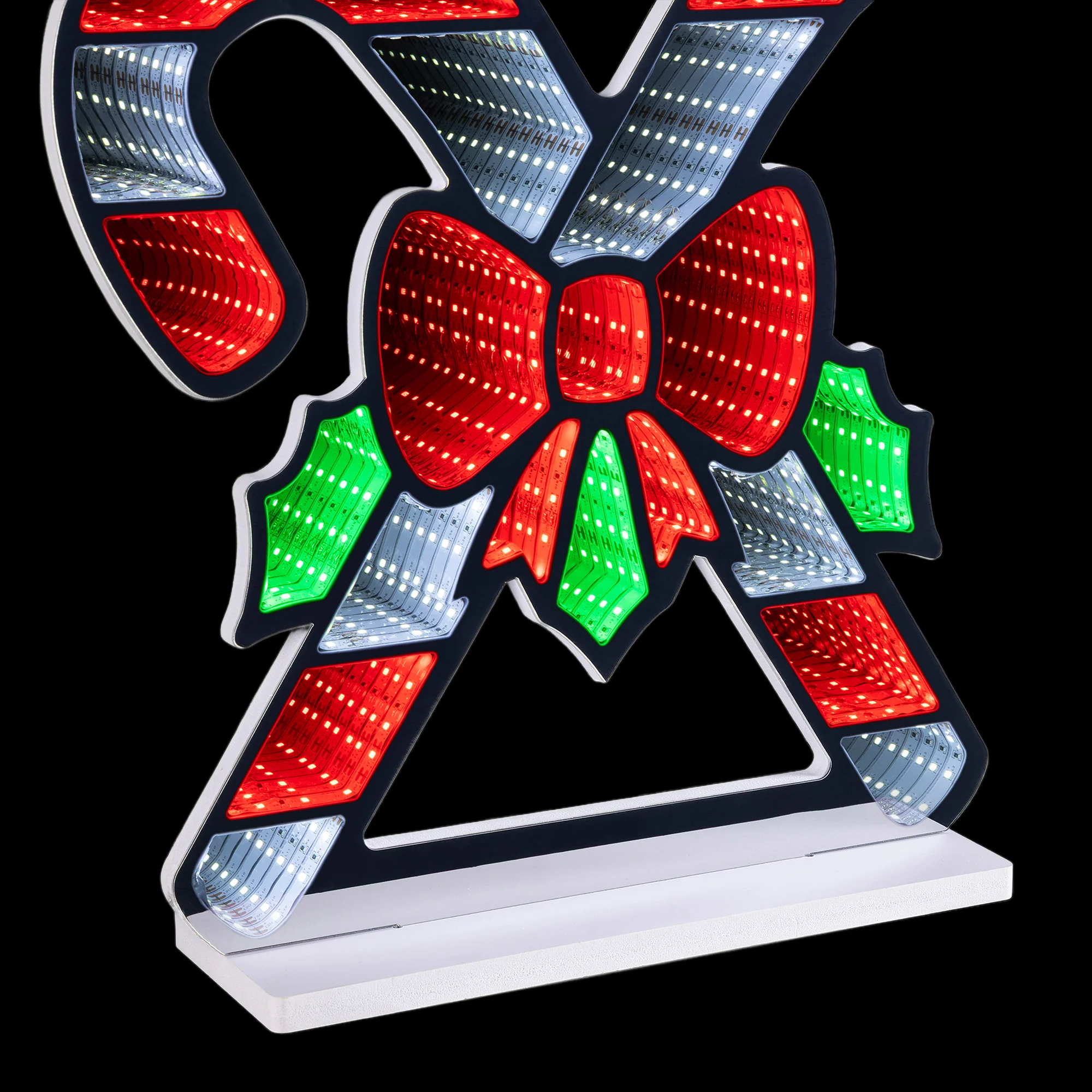 Double Candy Cane Infinity Light - Image 3