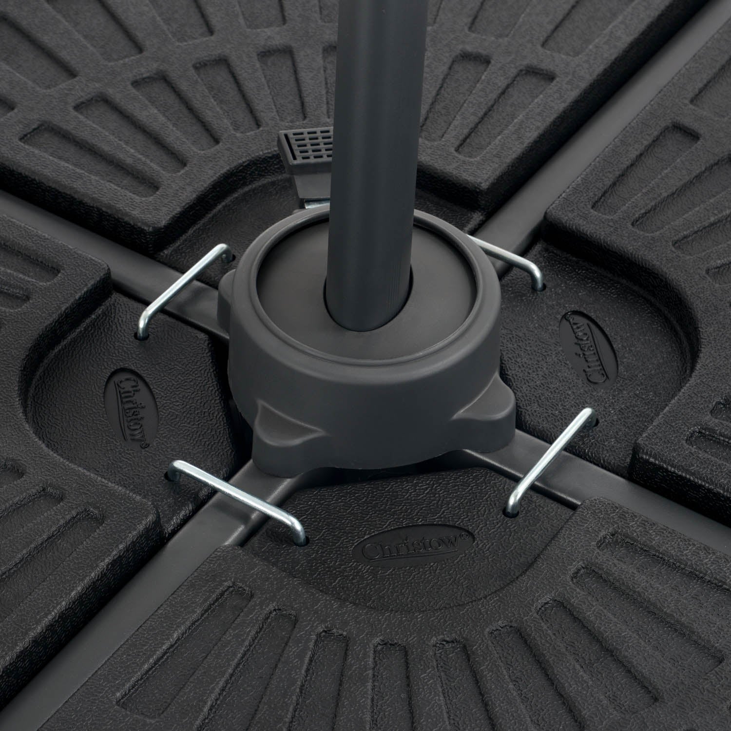 Round Cantilever Parasol Base – 66kg - Image 2