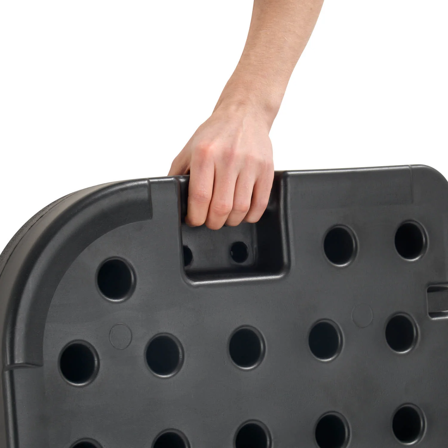 Square Cantilever Parasol Base – 80kg - Image 4