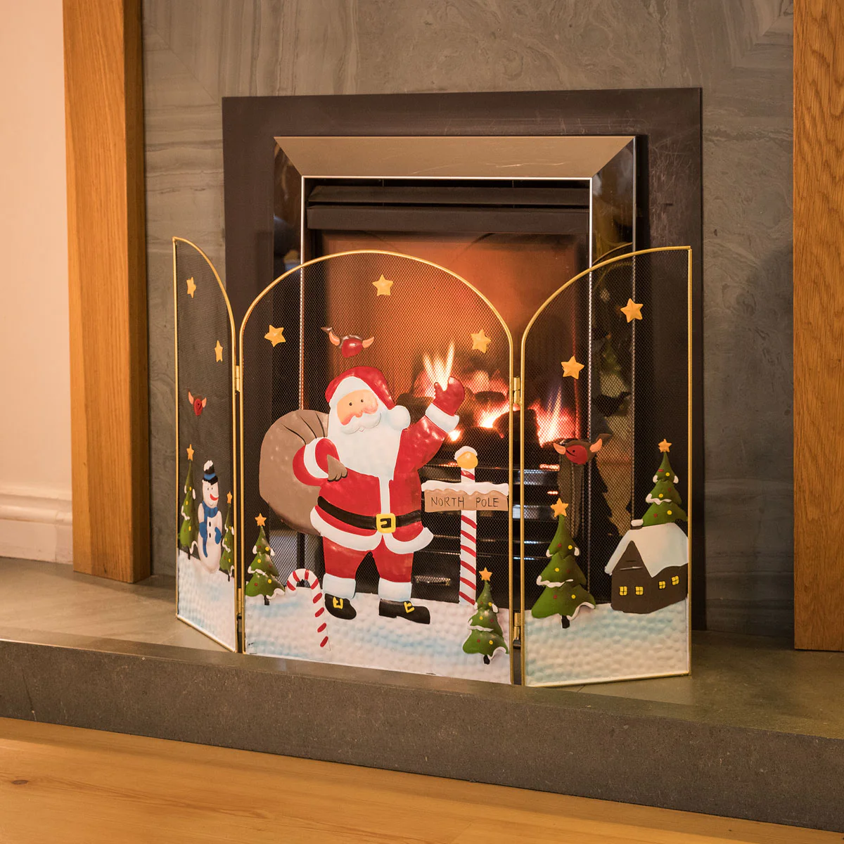 Christmas Fire Guard – 49cm Tall - Image 12