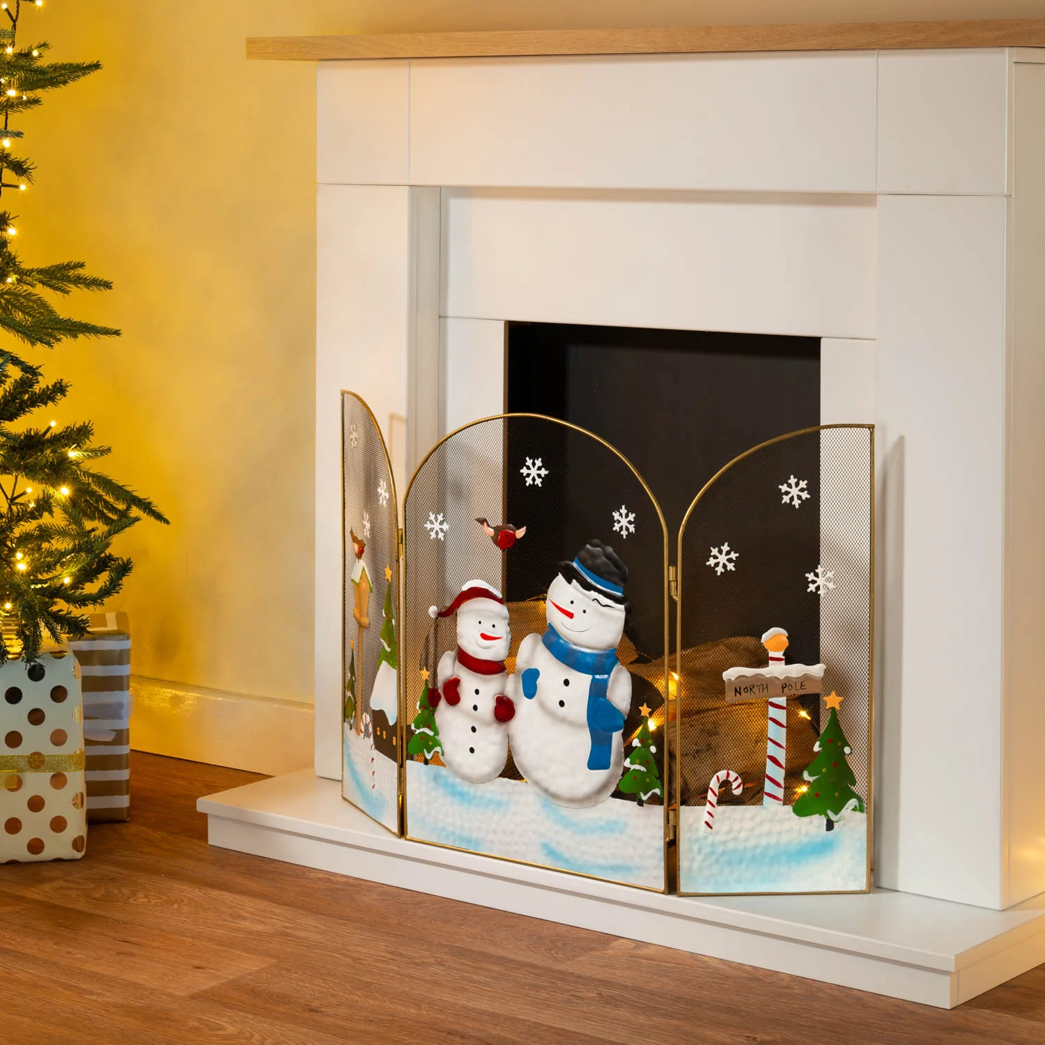 Christmas Fire Guard – 49cm Tall - Image 7