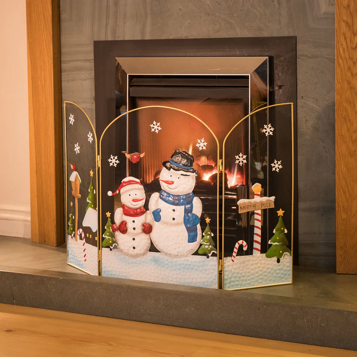 Christmas Fire Guard – 49cm Tall - Image 8