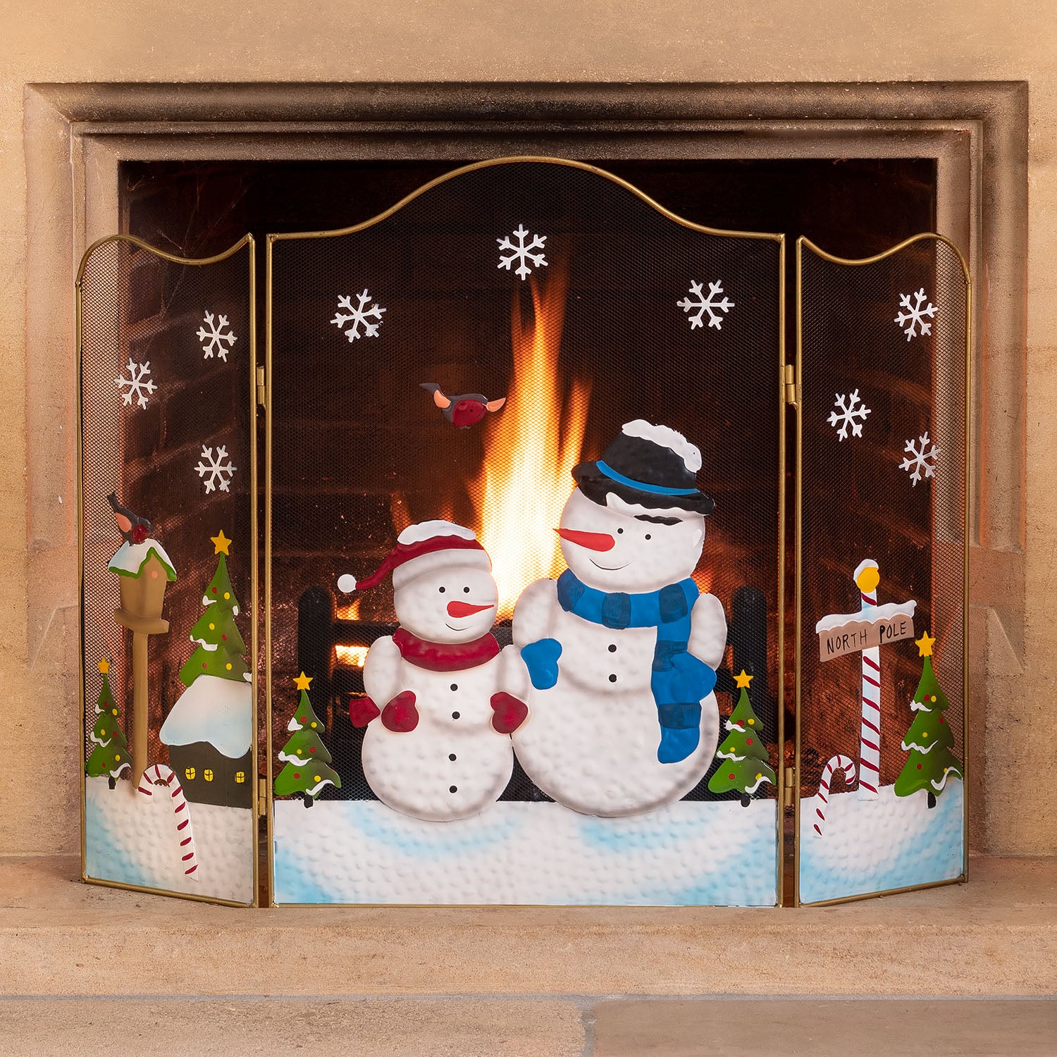 Christmas Fire Guard – 61cm Tall - Image 5