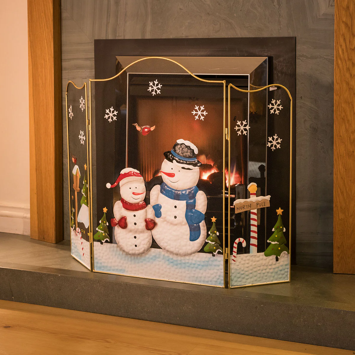 Christmas Fire Guard – 61cm Tall - Image 8