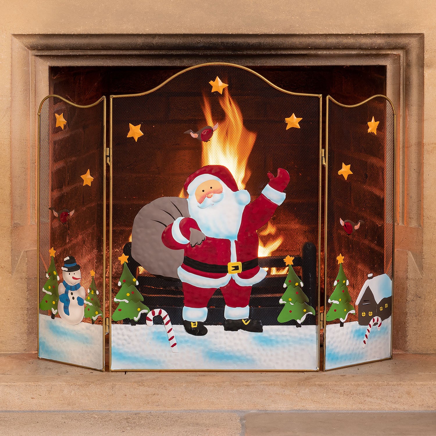 Christmas Fire Guard – 61cm Tall - Image 9