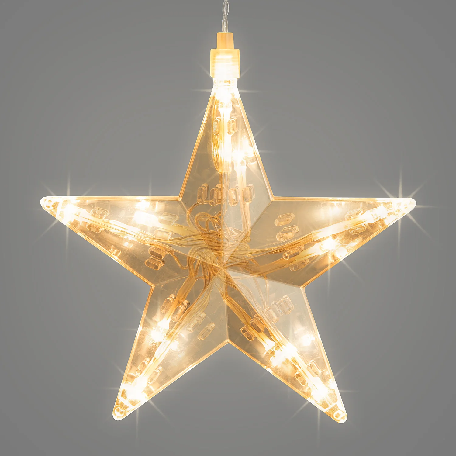 Christmas Star Curtain Lights - Image 3