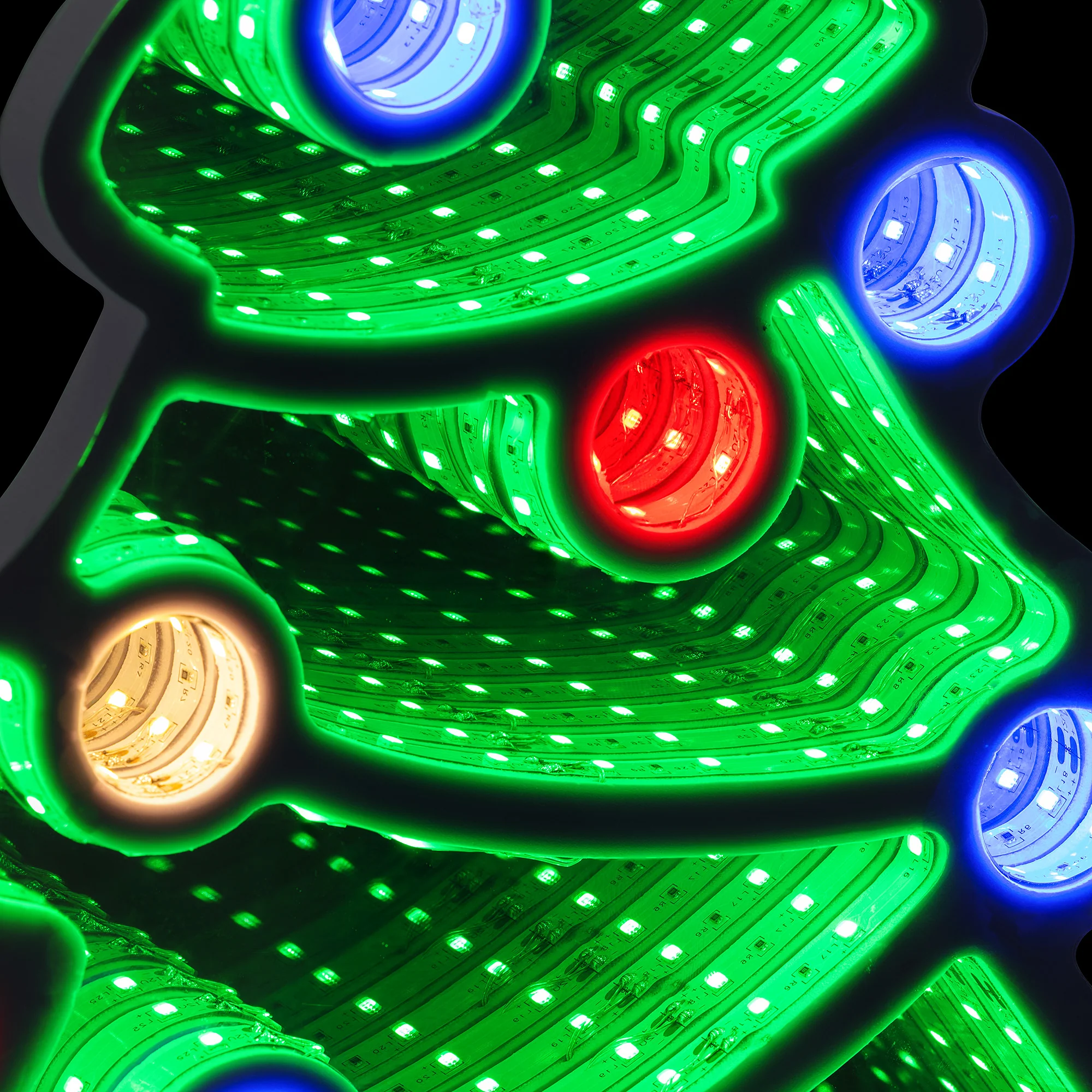 Christmas Tree Infinity Light (40cm) - Image 4
