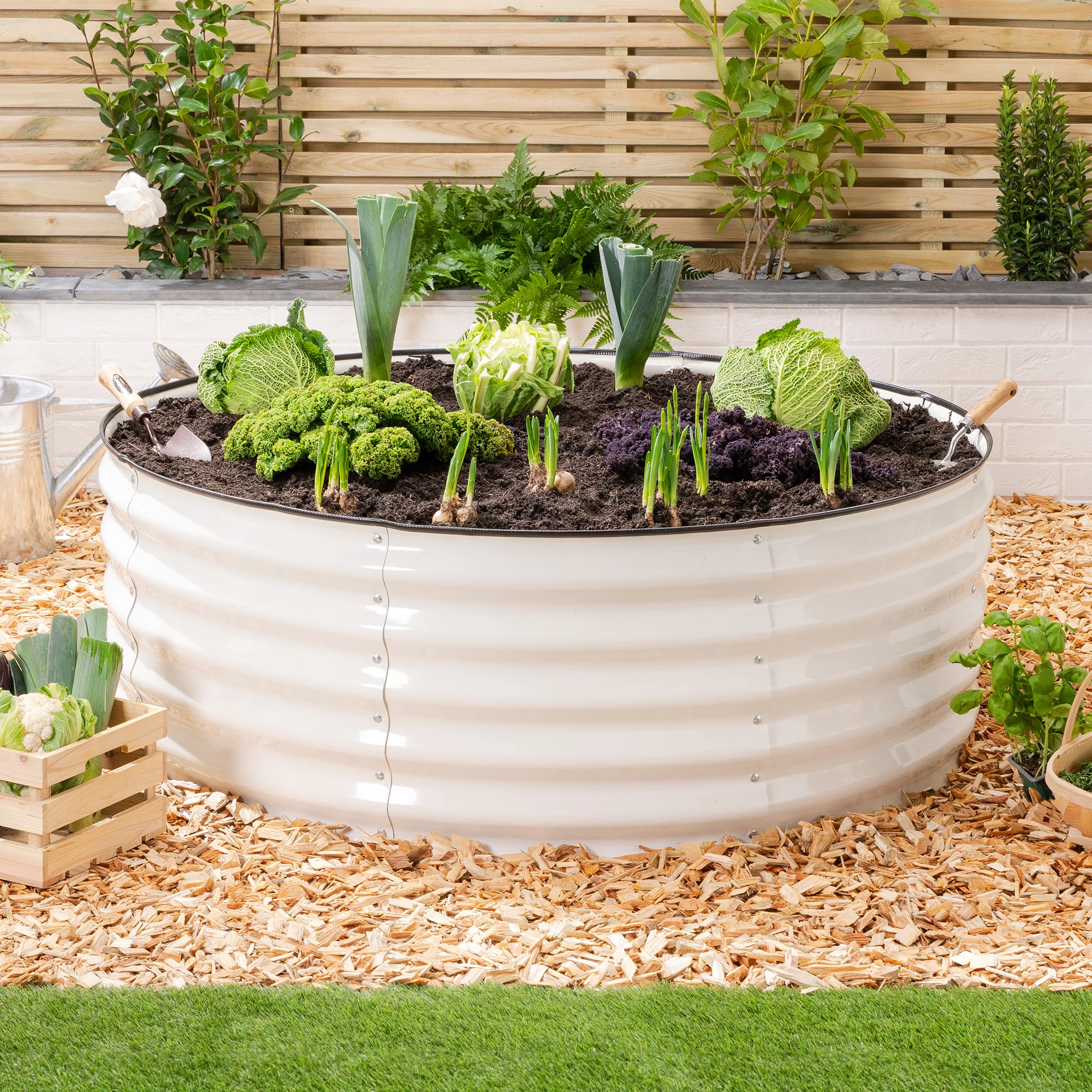 Circular Raised Garden Bed - Image 17