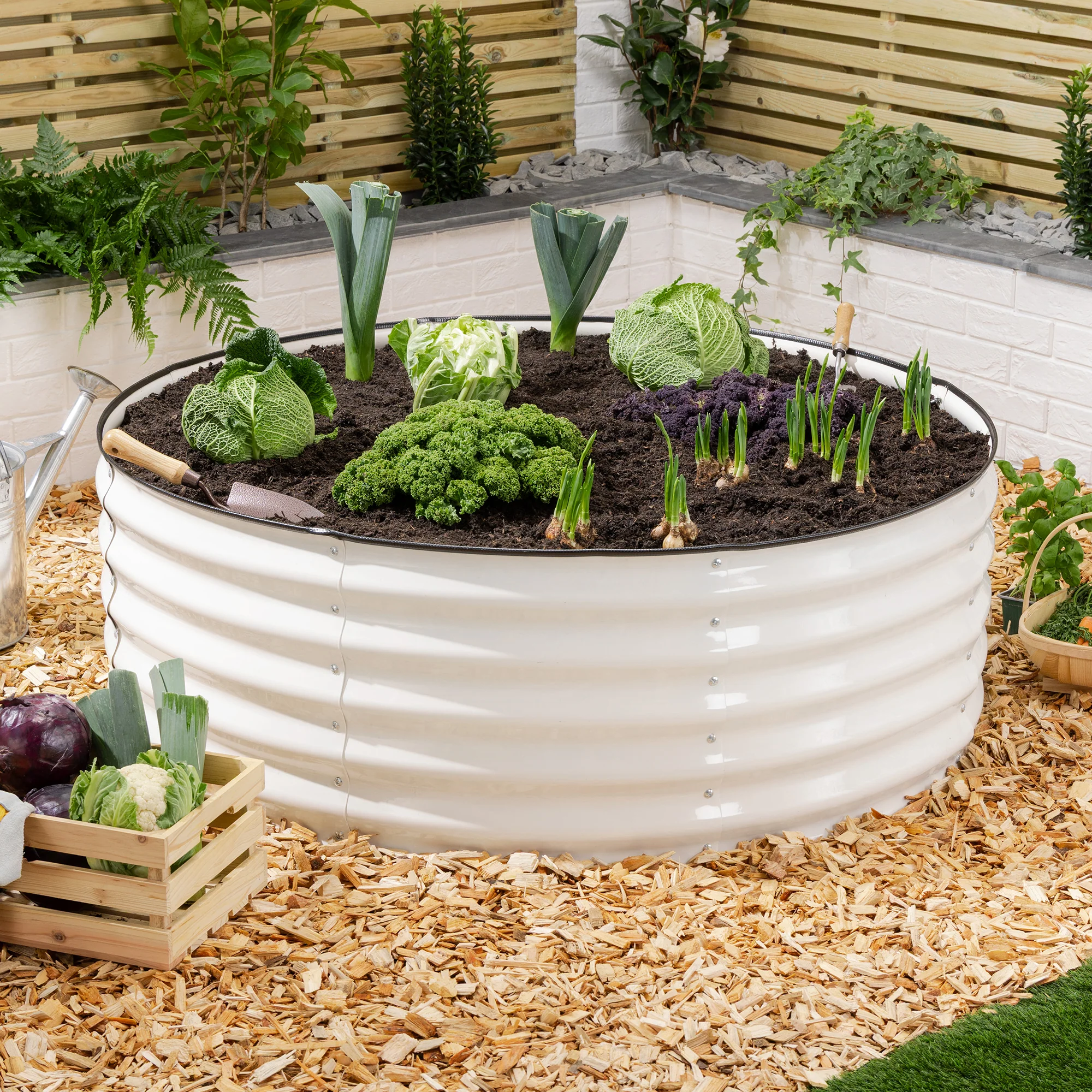 Circular Raised Garden Bed - Image 18