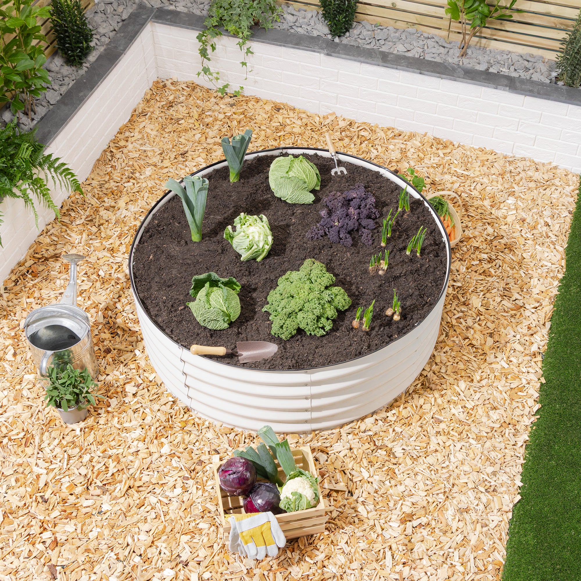 Circular Raised Garden Bed - Image 19