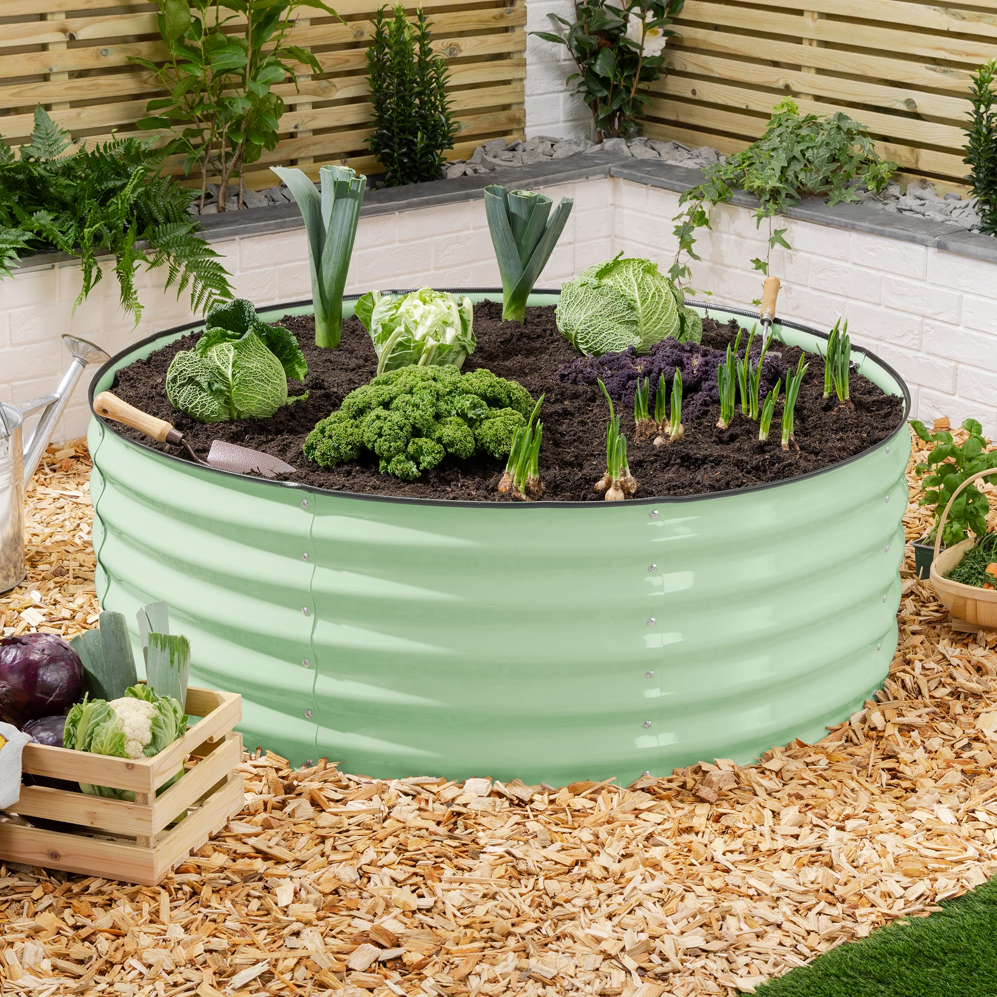 Circular Raised Garden Bed - Image 22