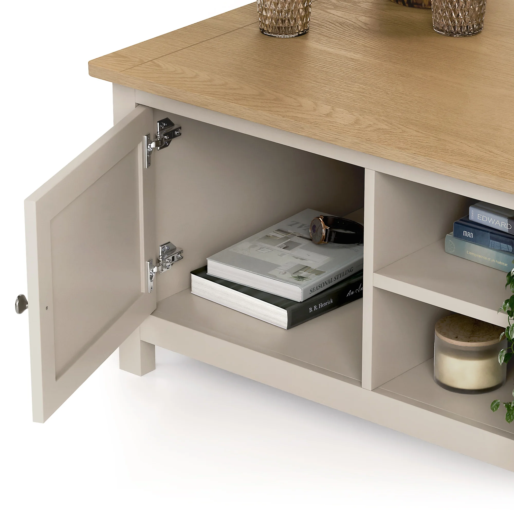 Dartmouth Coffee Table with Cupboard Storage - Image 14