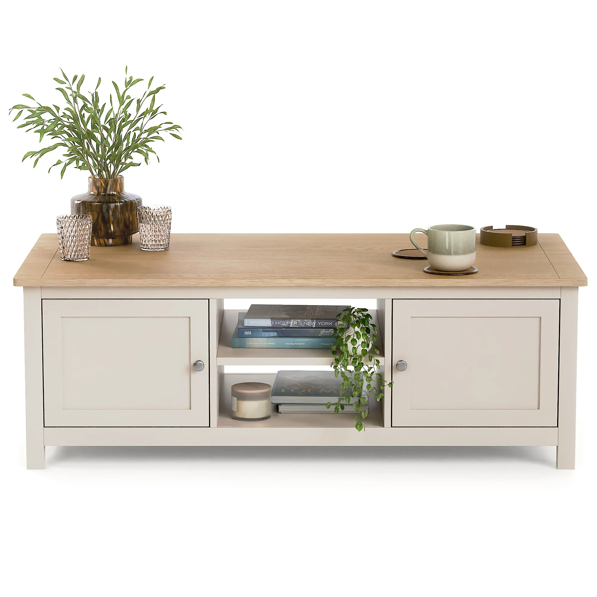 Dartmouth Coffee Table with Cupboard Storage - Image 15