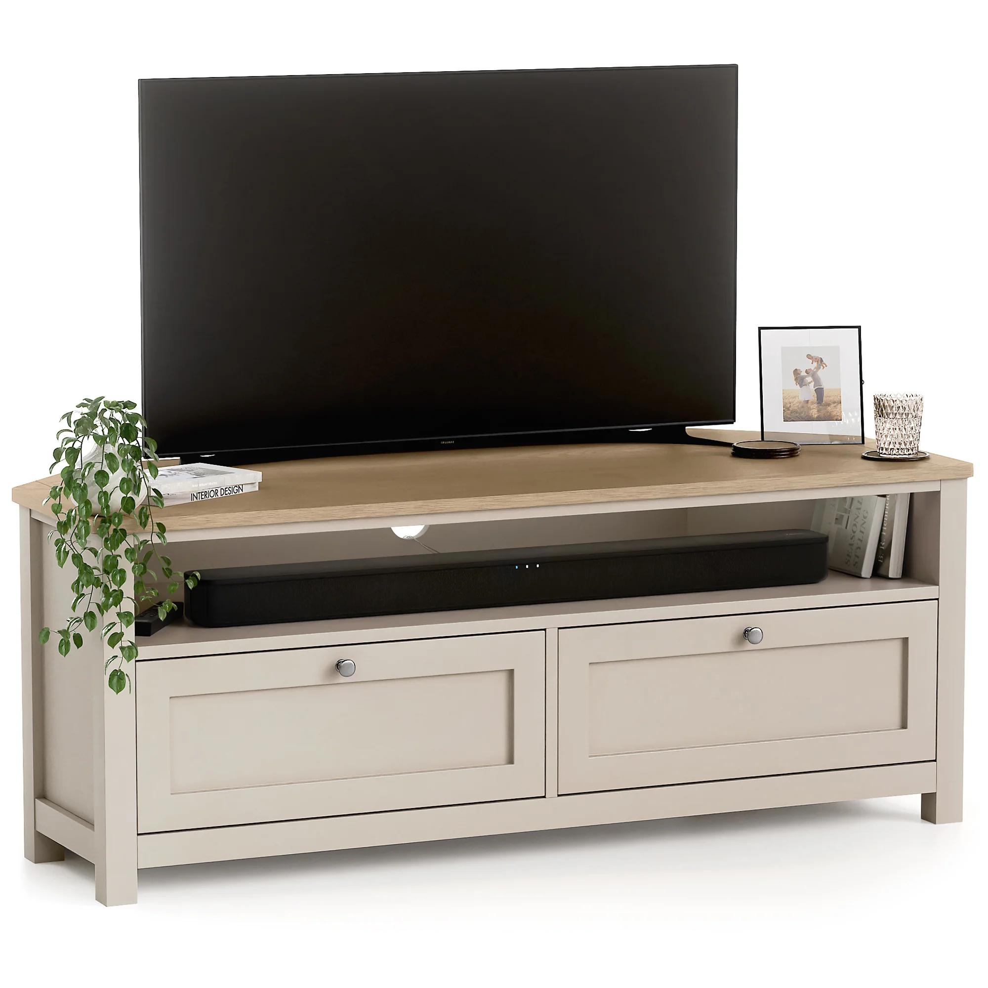 Dartmouth Corner TV Unit with Storage - Image 13