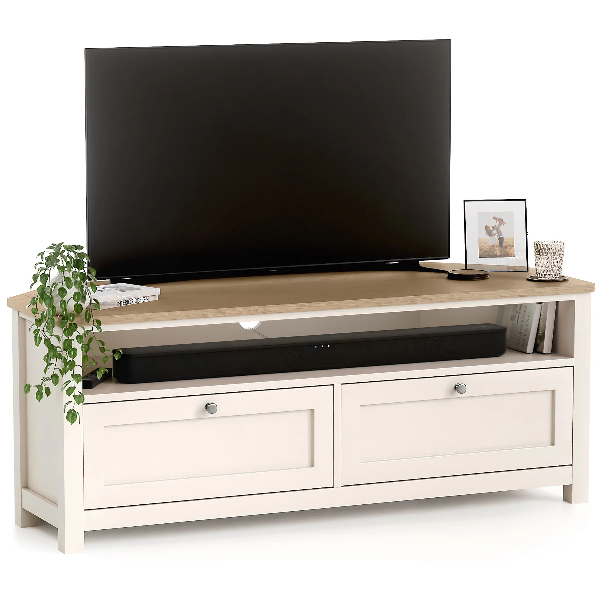 Dartmouth Corner TV Unit with Storage - Image 5