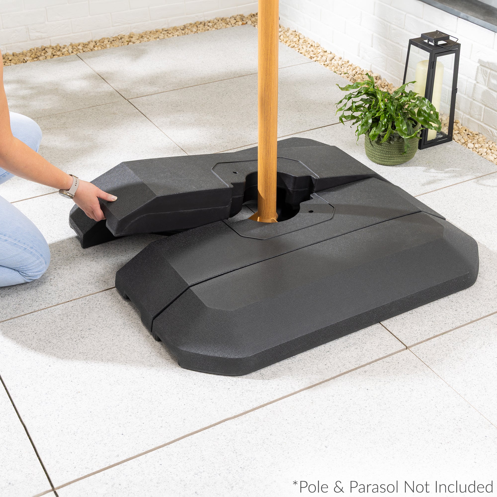 Deluxe Banana Parasol Base – 70kg - Image 4