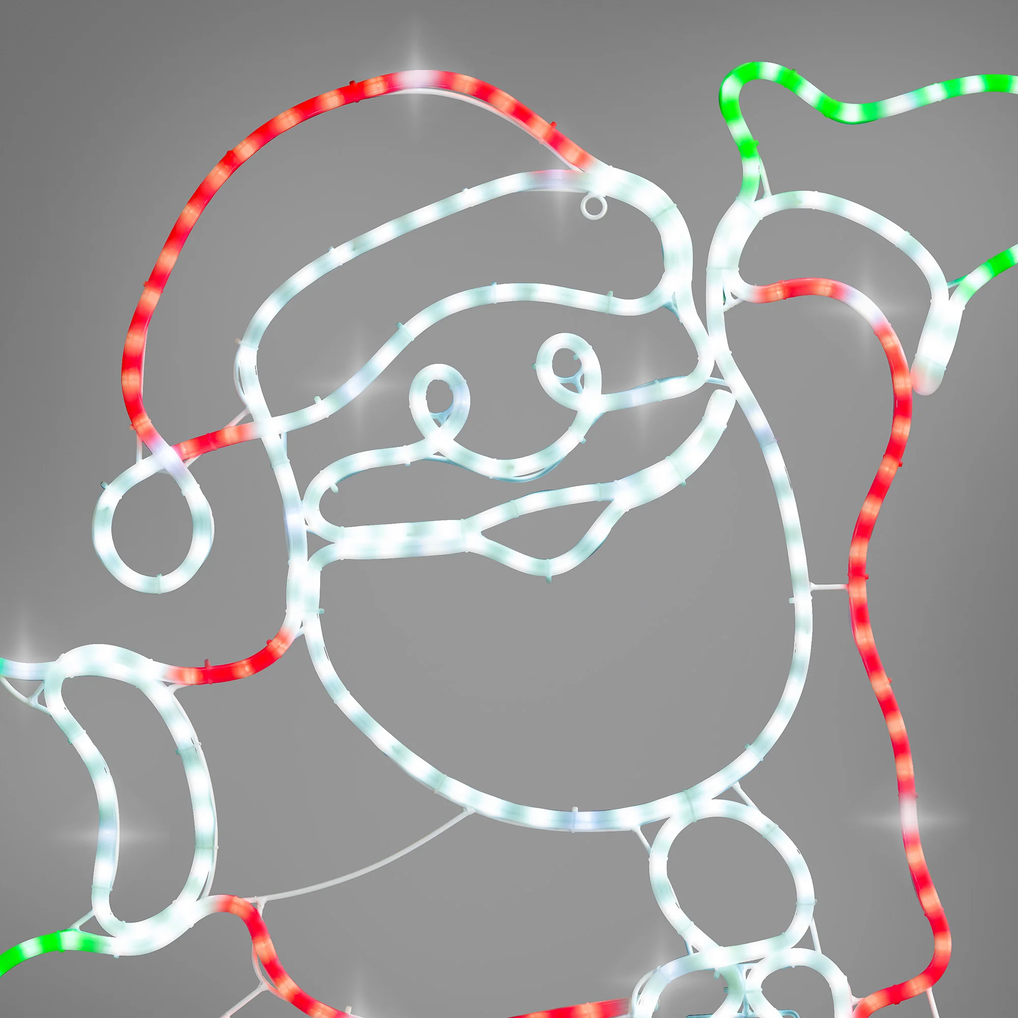Happy Santa Christmas Rope Light - Image 4